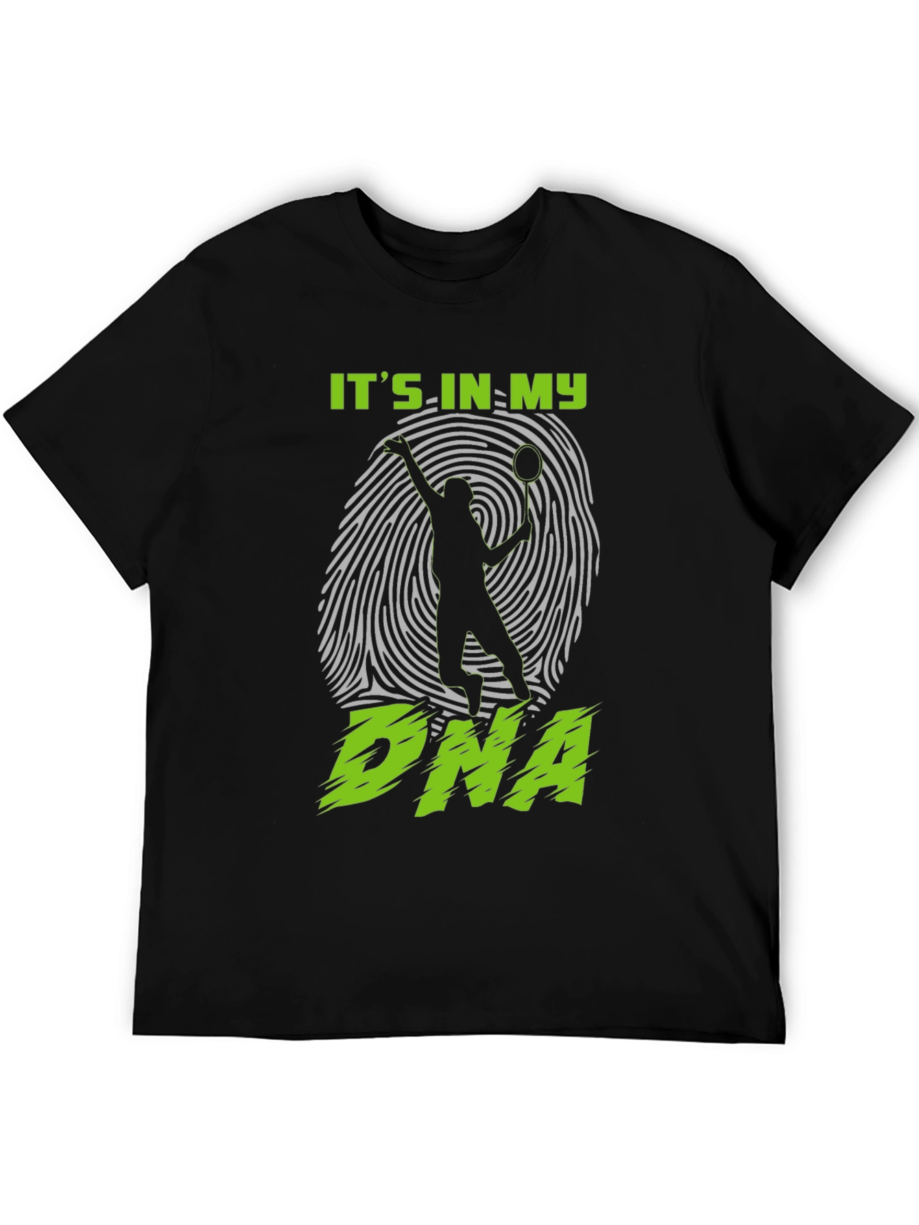 Black Badminton DNA T-Shirt view 5