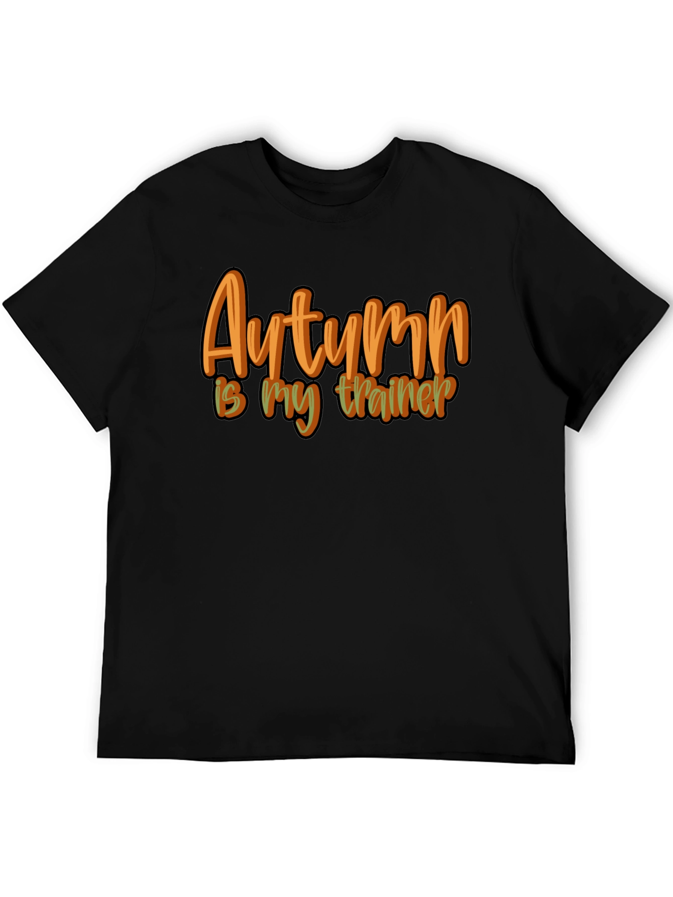 Black Autumn is my Trainer - Graphic T-Shirt view 5