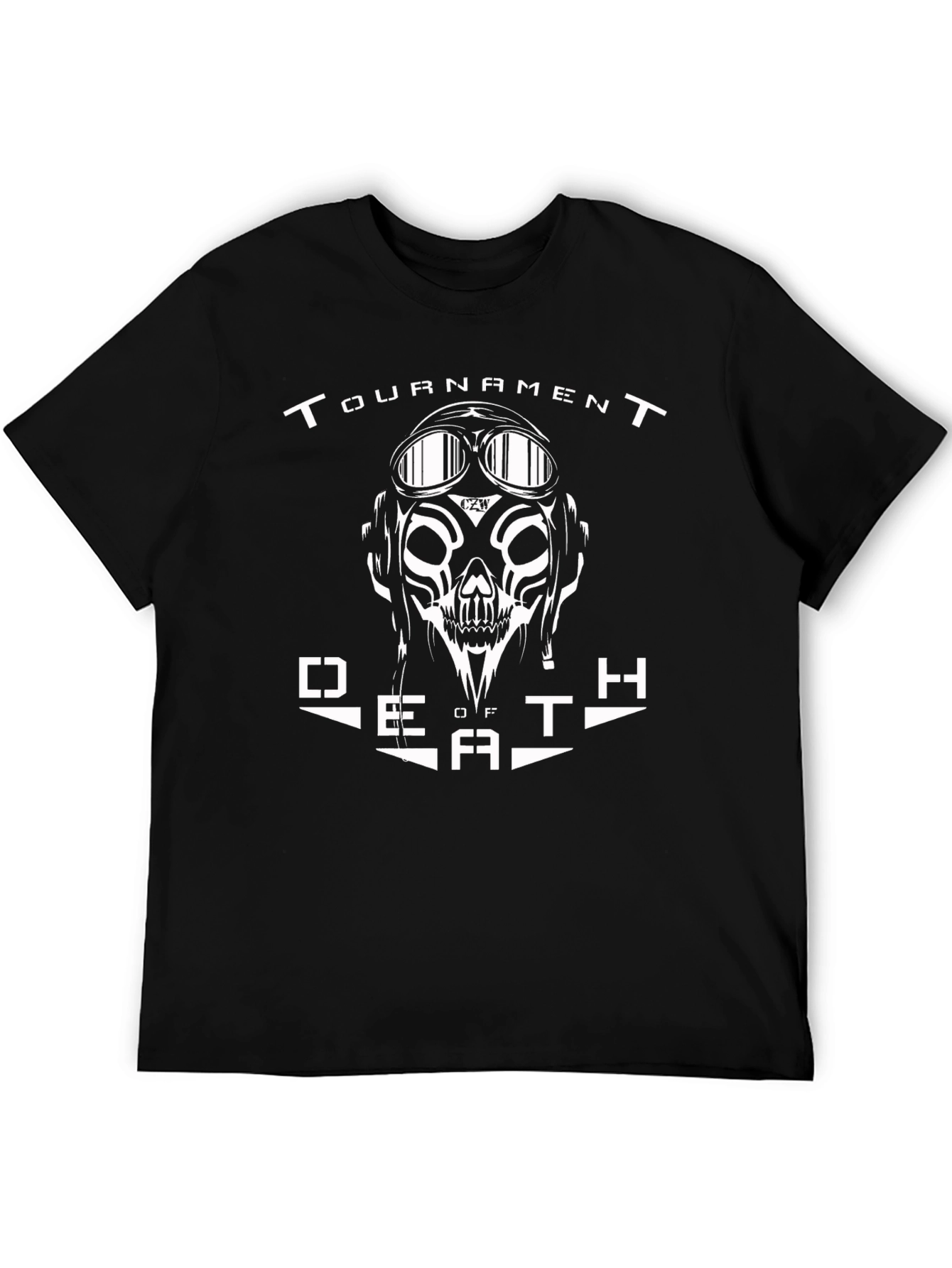 Black Tournament of Death Graphic Tee view 5