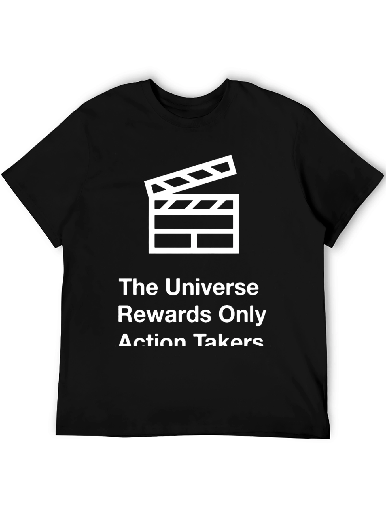 Black Action Takers Black Graphic T-Shirt view 5