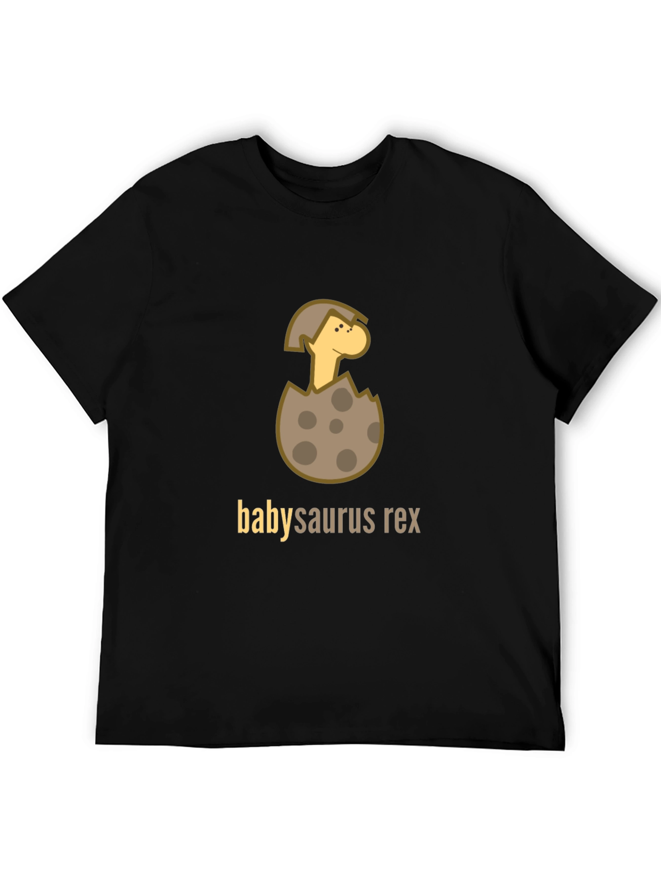 Black Baby Dinosaur Rex T-Shirt view 5