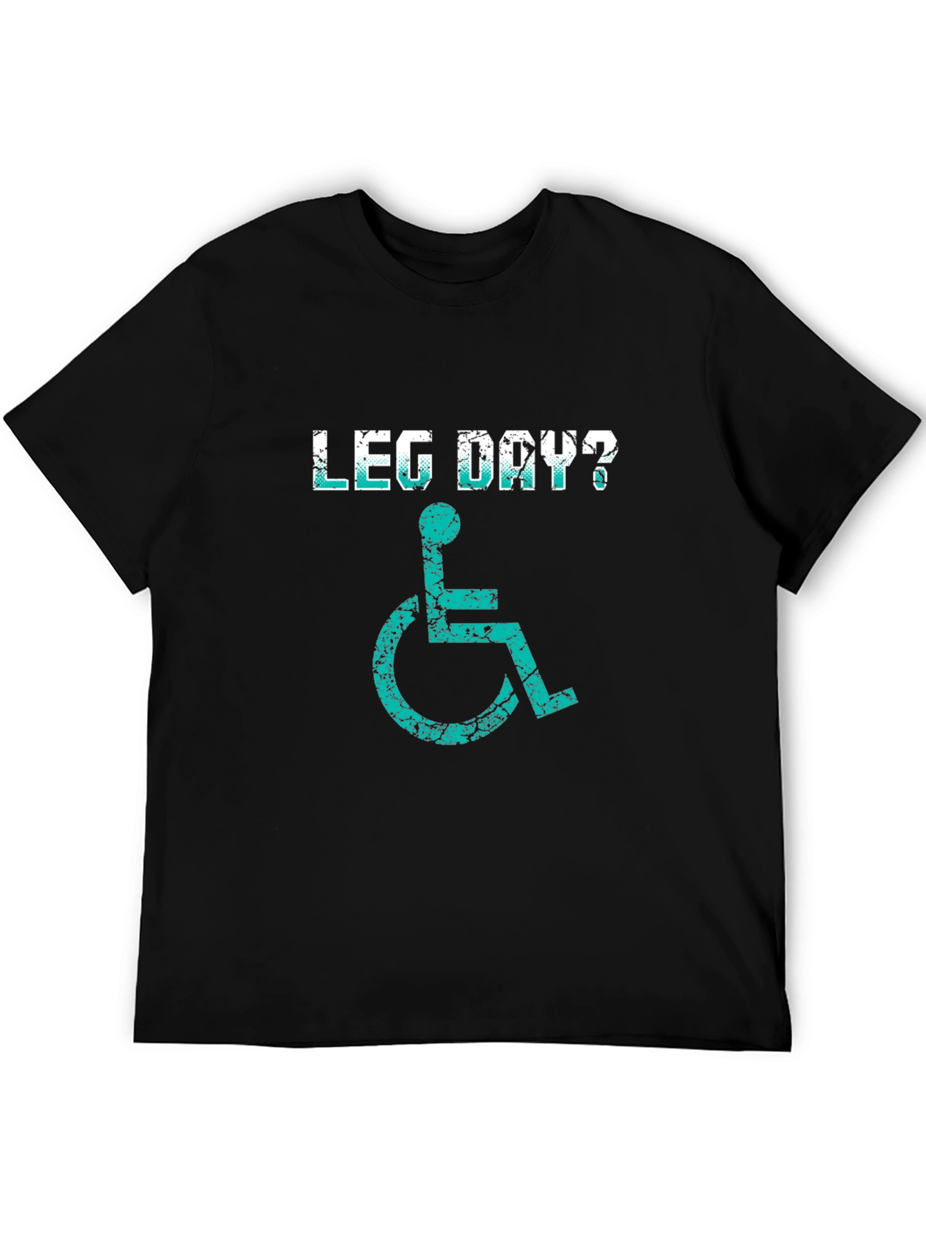 Black Leg Day? Wheelchair T-Shirt - Unisex view 5