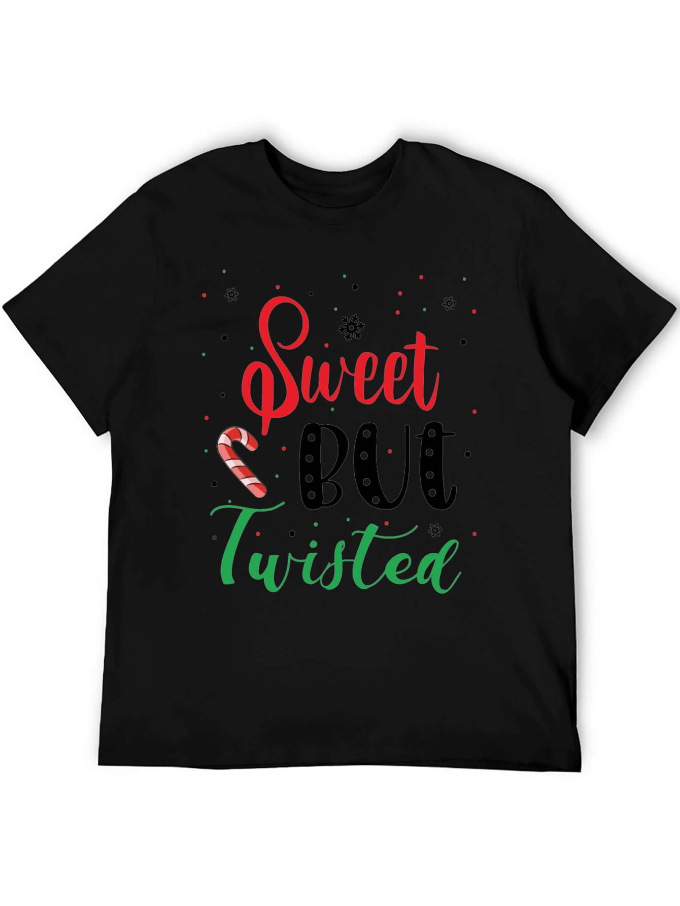 Black Sweet But Twisted Graphic Tee view 5