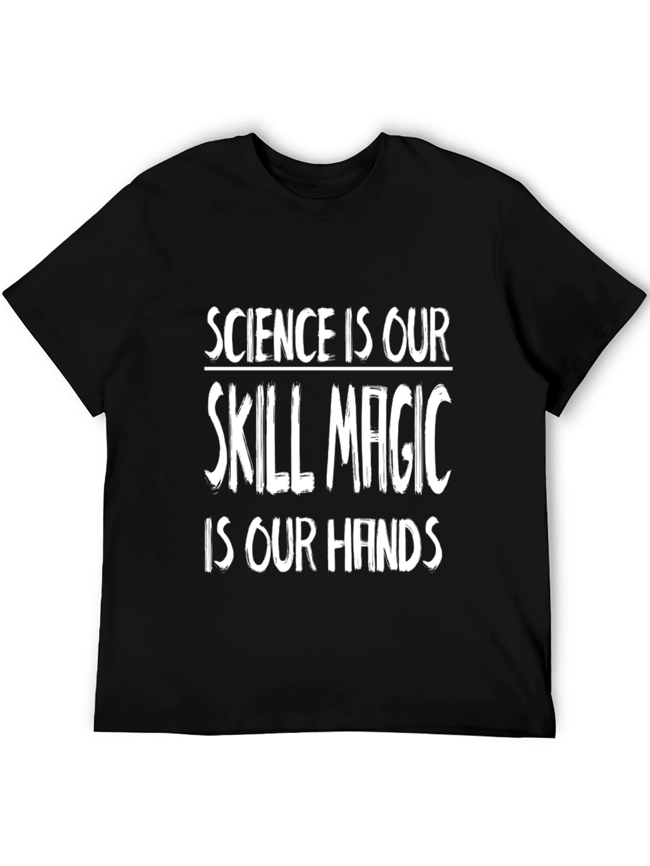 Black Science is Our Skill Magic T-Shirt view 5