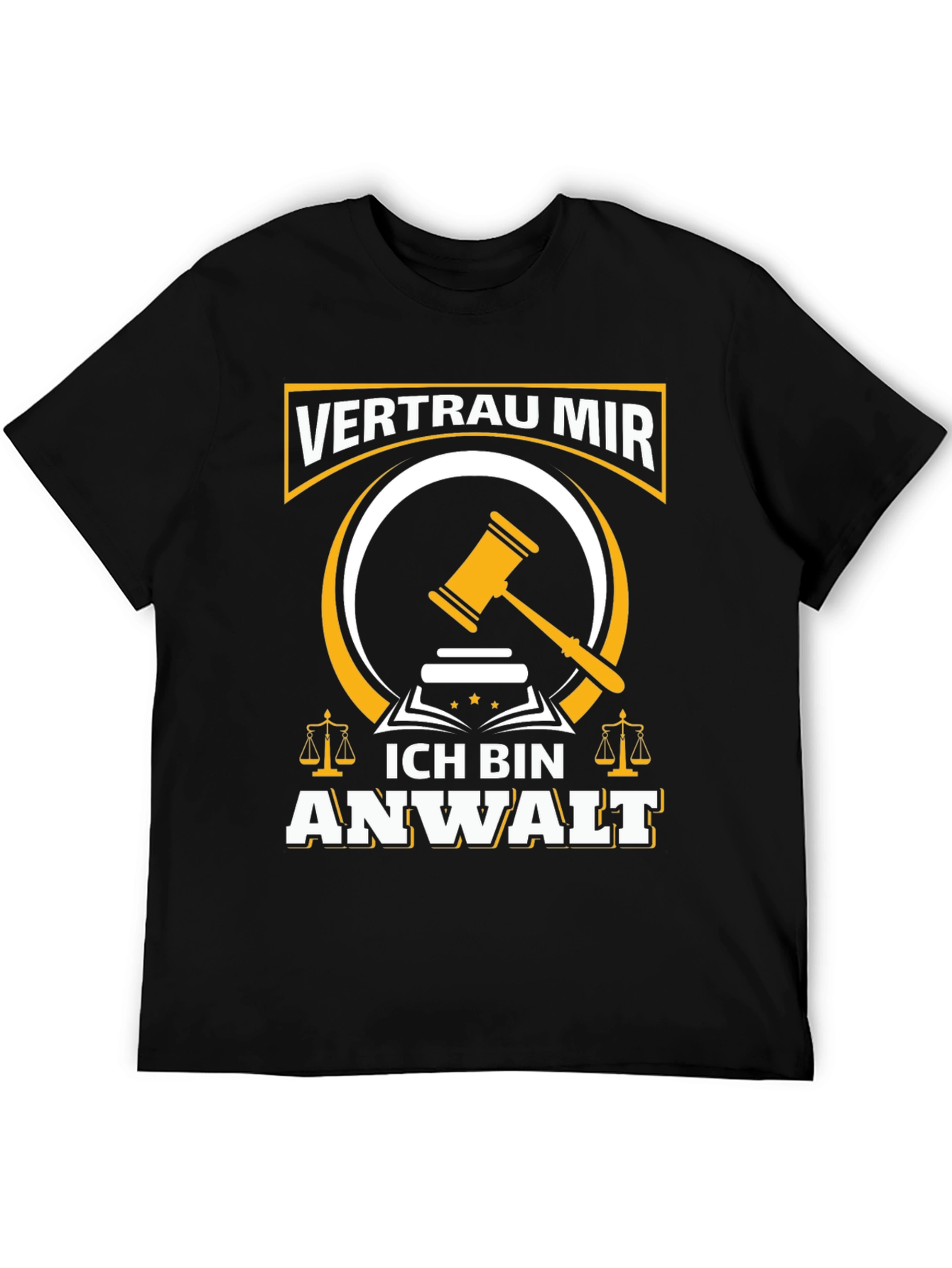 Vertrau Mir Ich Bin Anwalt T-Shirt Lawyer Justice - 5