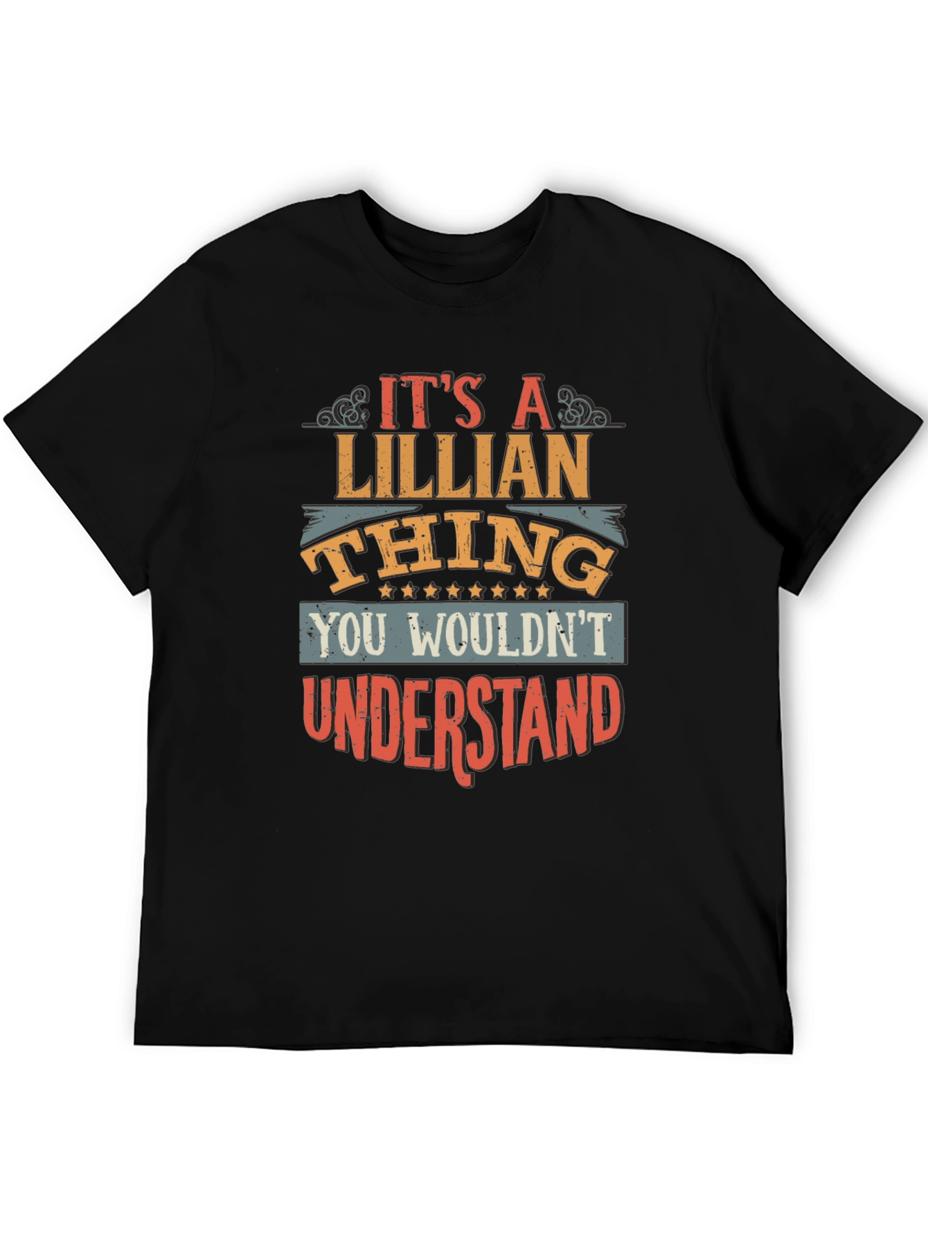 Black It's a Lillian Thing T-Shirt view 5
