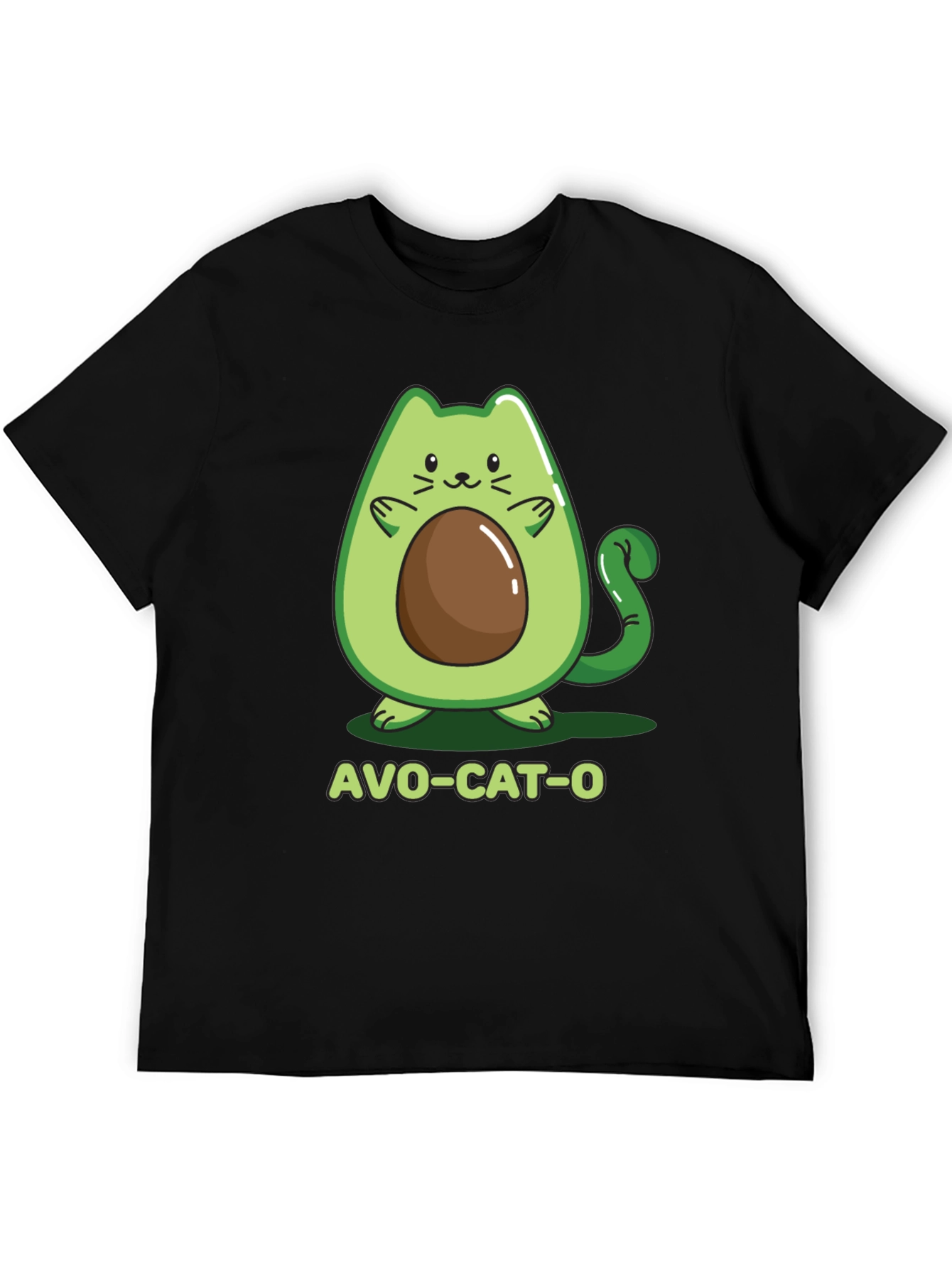 Black Avo-Cat-O Graphic T-Shirt view 5