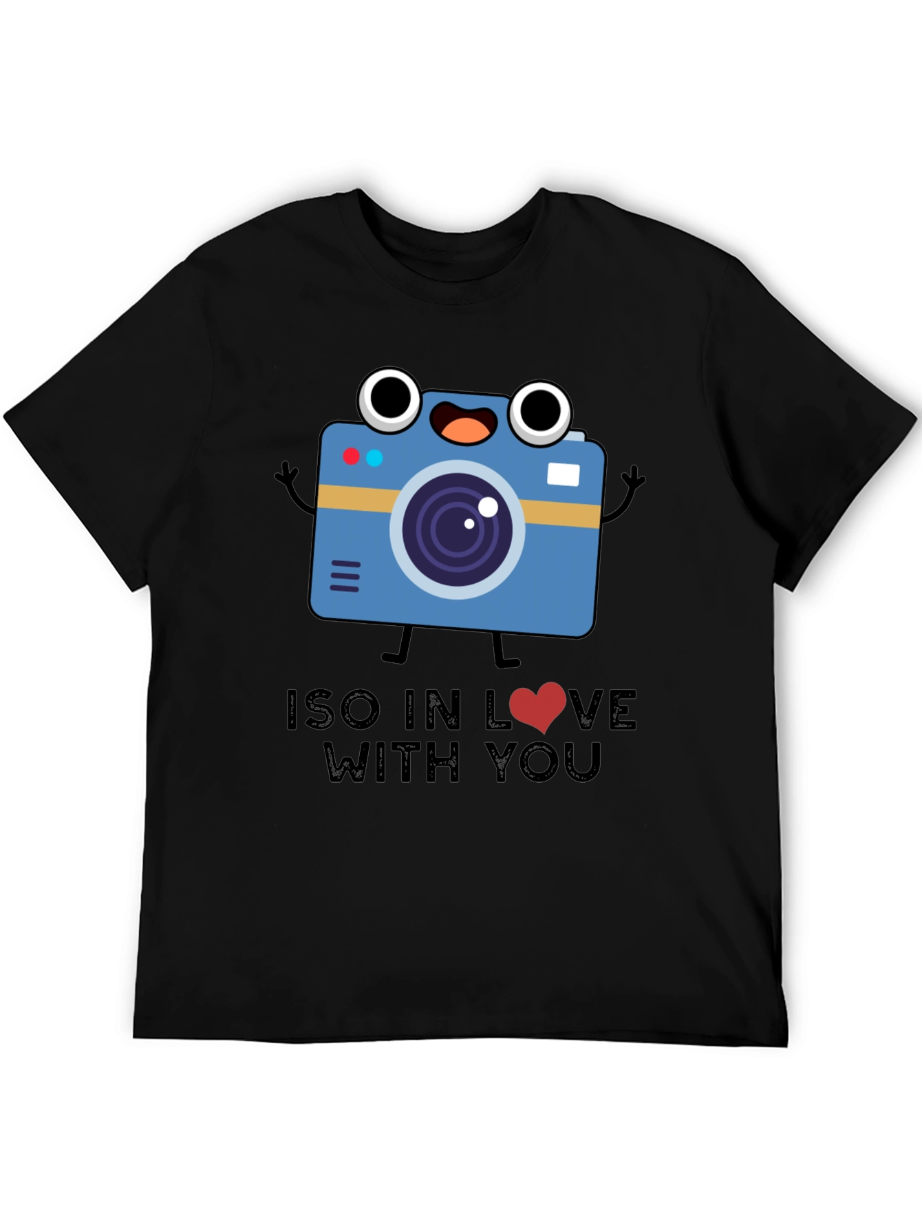 Cute Camera T-Shirt - ISO In Love With You - 5