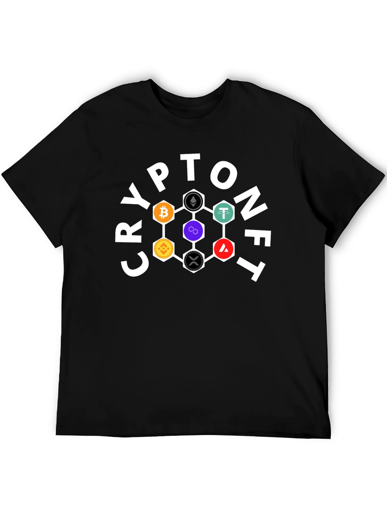 Black Crypto NFT T-Shirt view 5