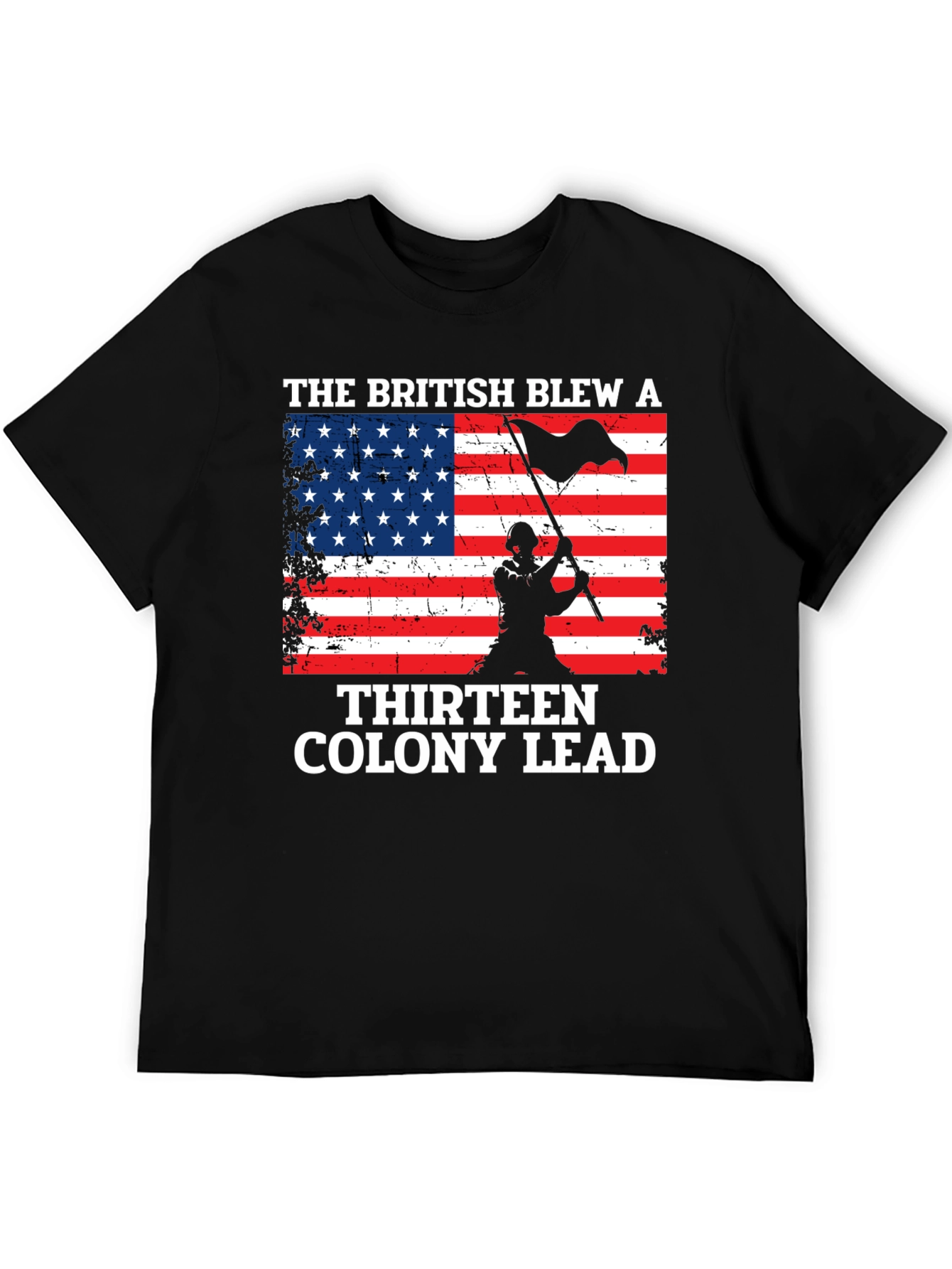 Black British Blew a Thirteen Colony Lead T-Shirt view 5