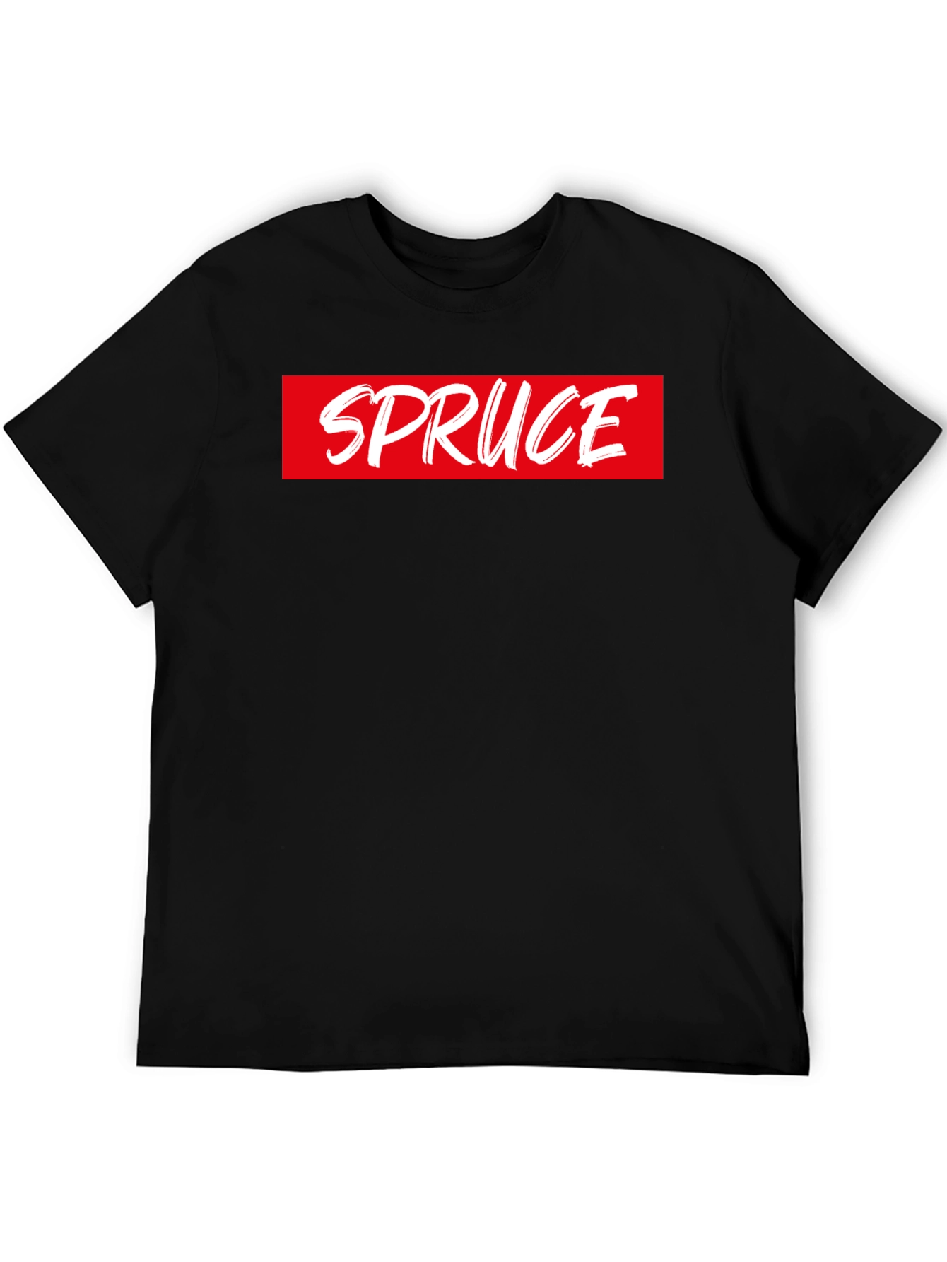 Black SPRUCE Graphic Tee - Black view 5