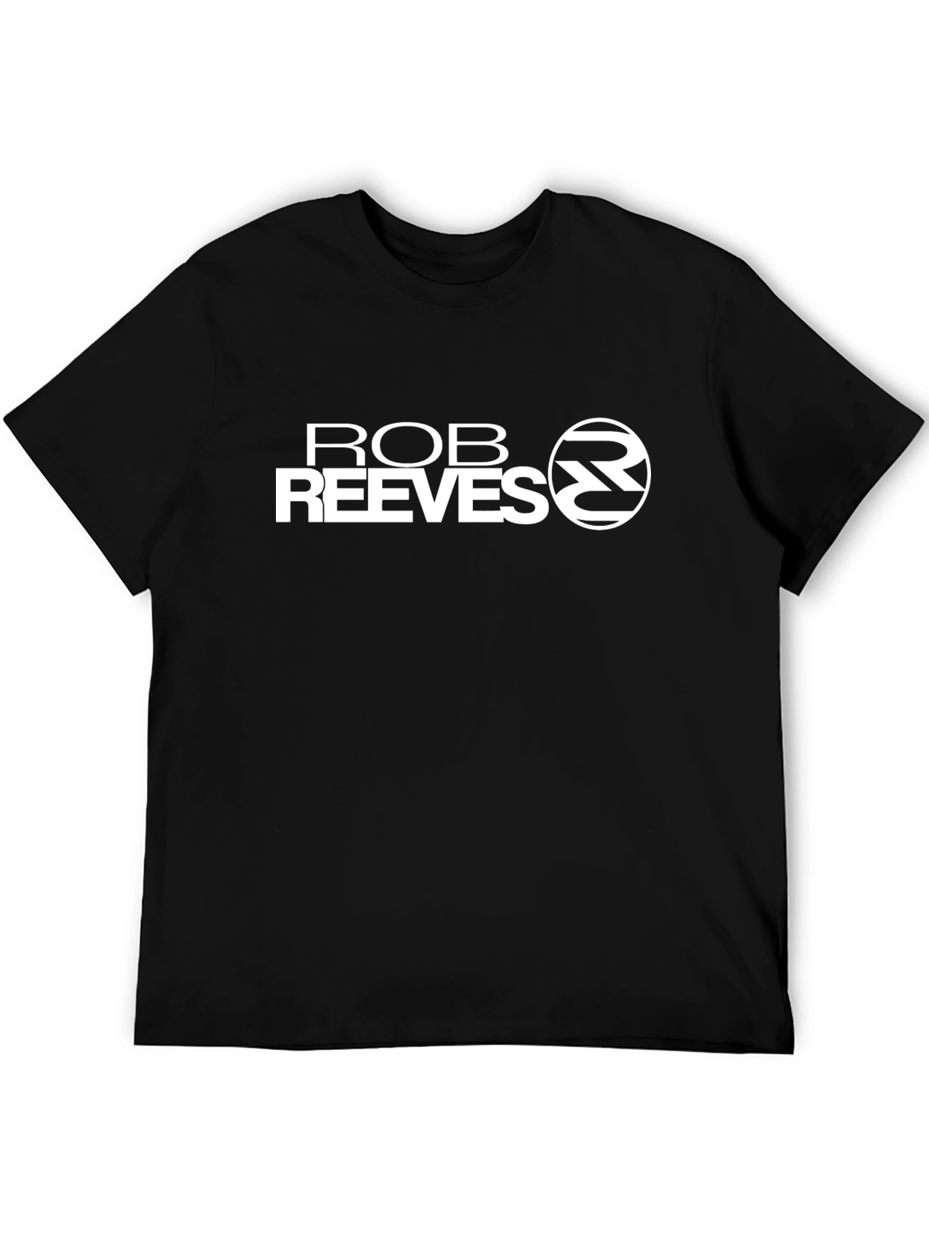Black Rob Reeves Black Graphic Tee view 5