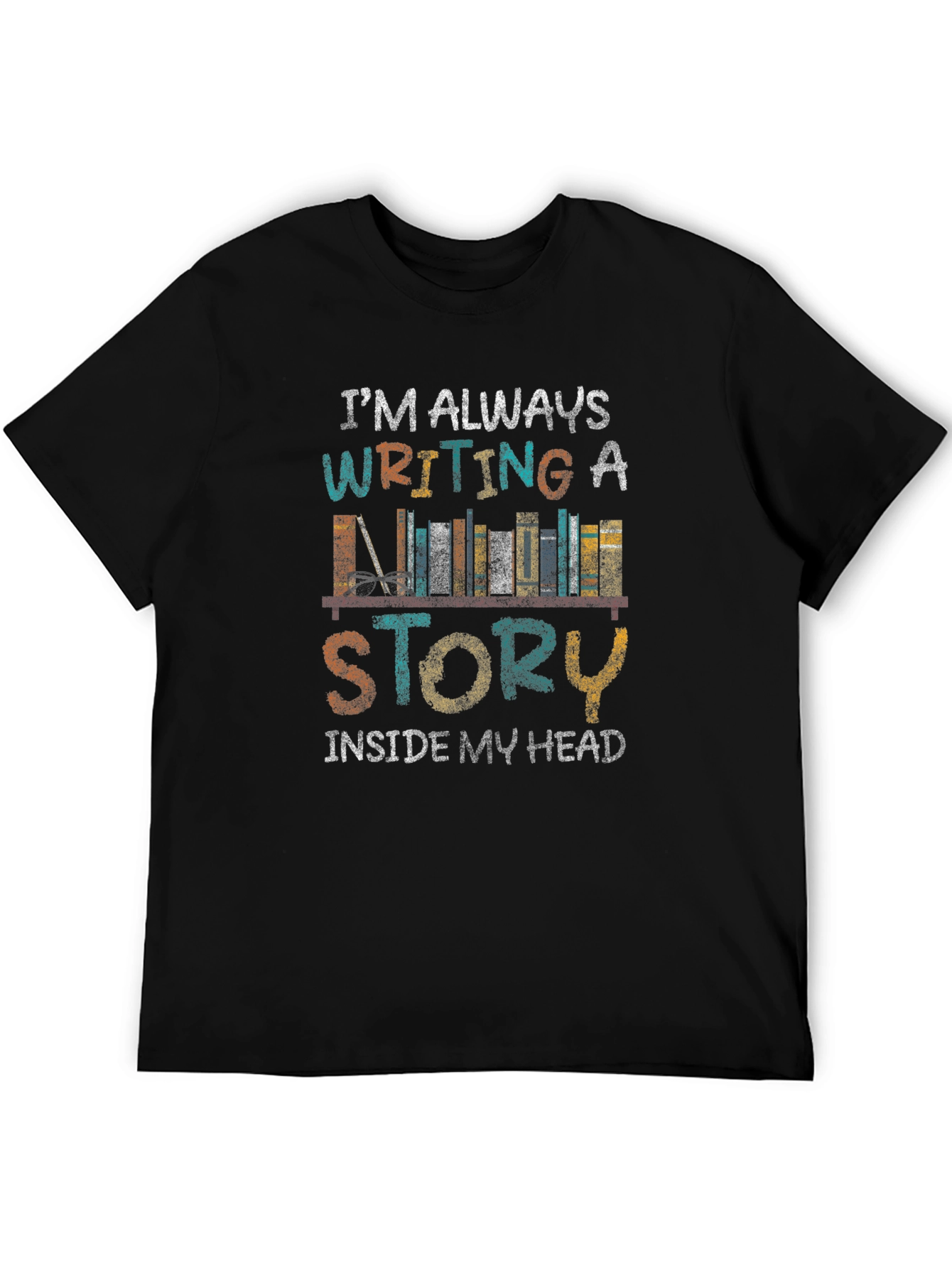 Black Book Lover T-Shirt: Writing a Story Tee view 5