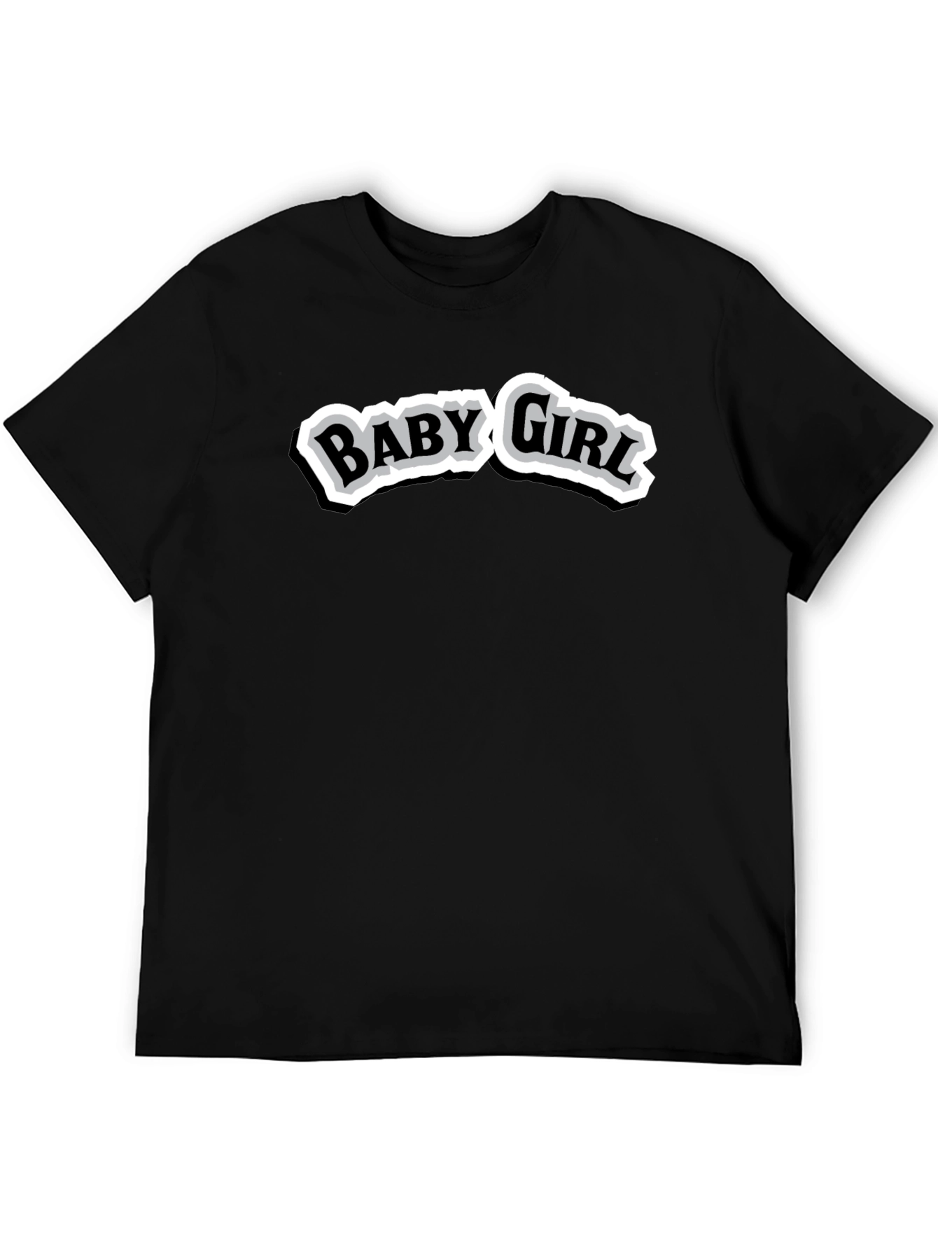 Black Baby Girl Graphic T-Shirt - Unisex view 5
