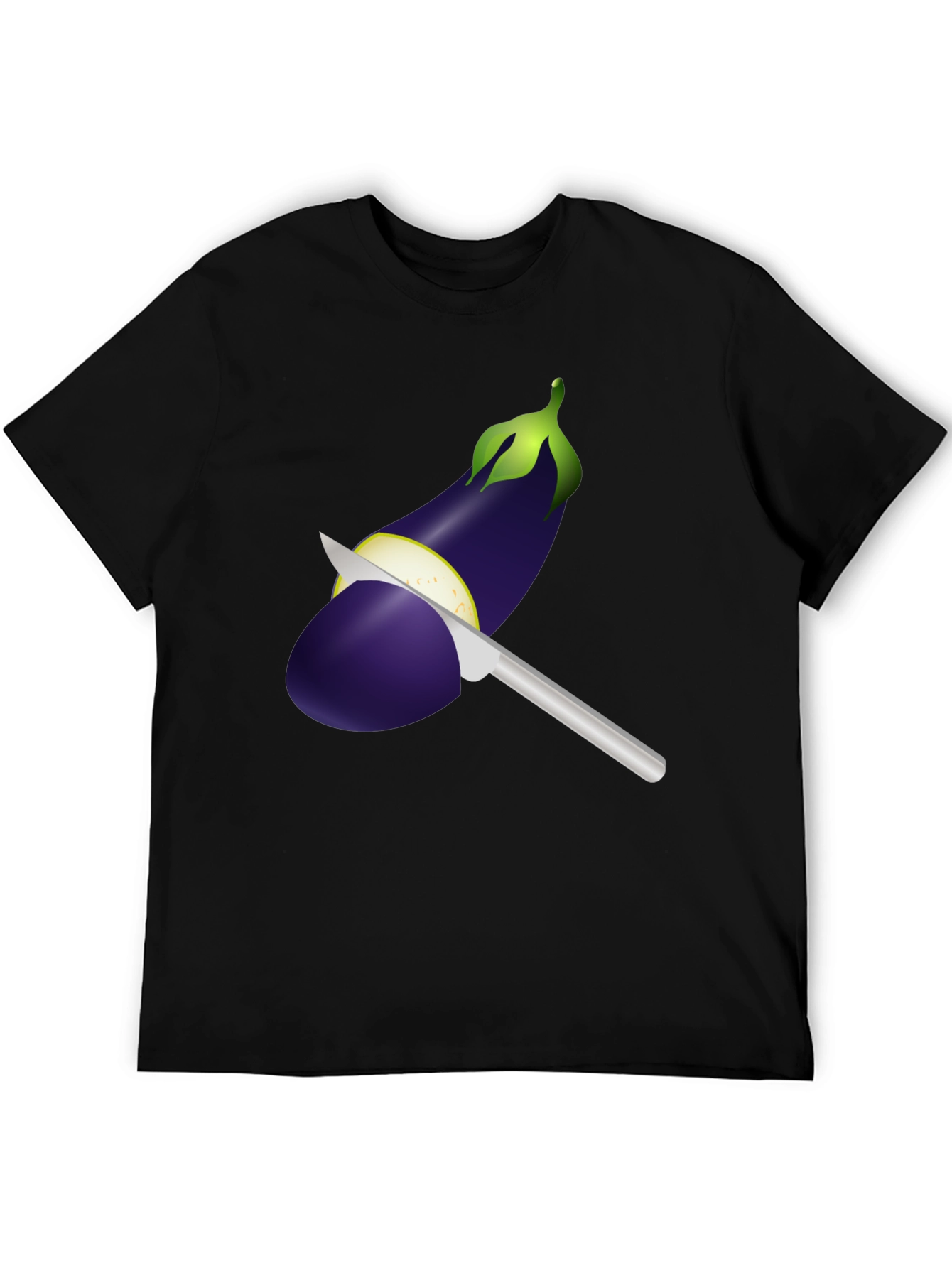 Eggplant Knife T-Shirt - 5