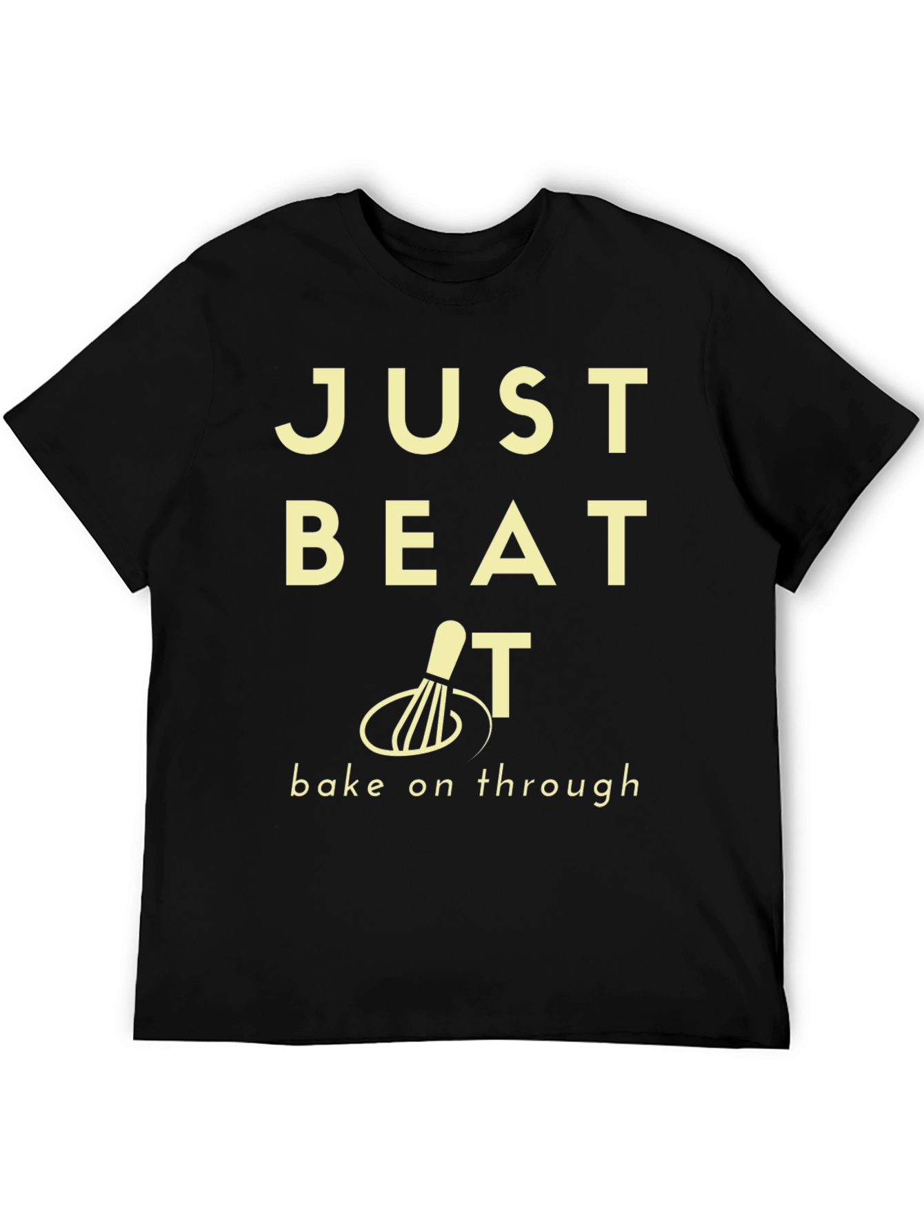 Black Just Beat It Graphic T-Shirt - Bake On Through view 5