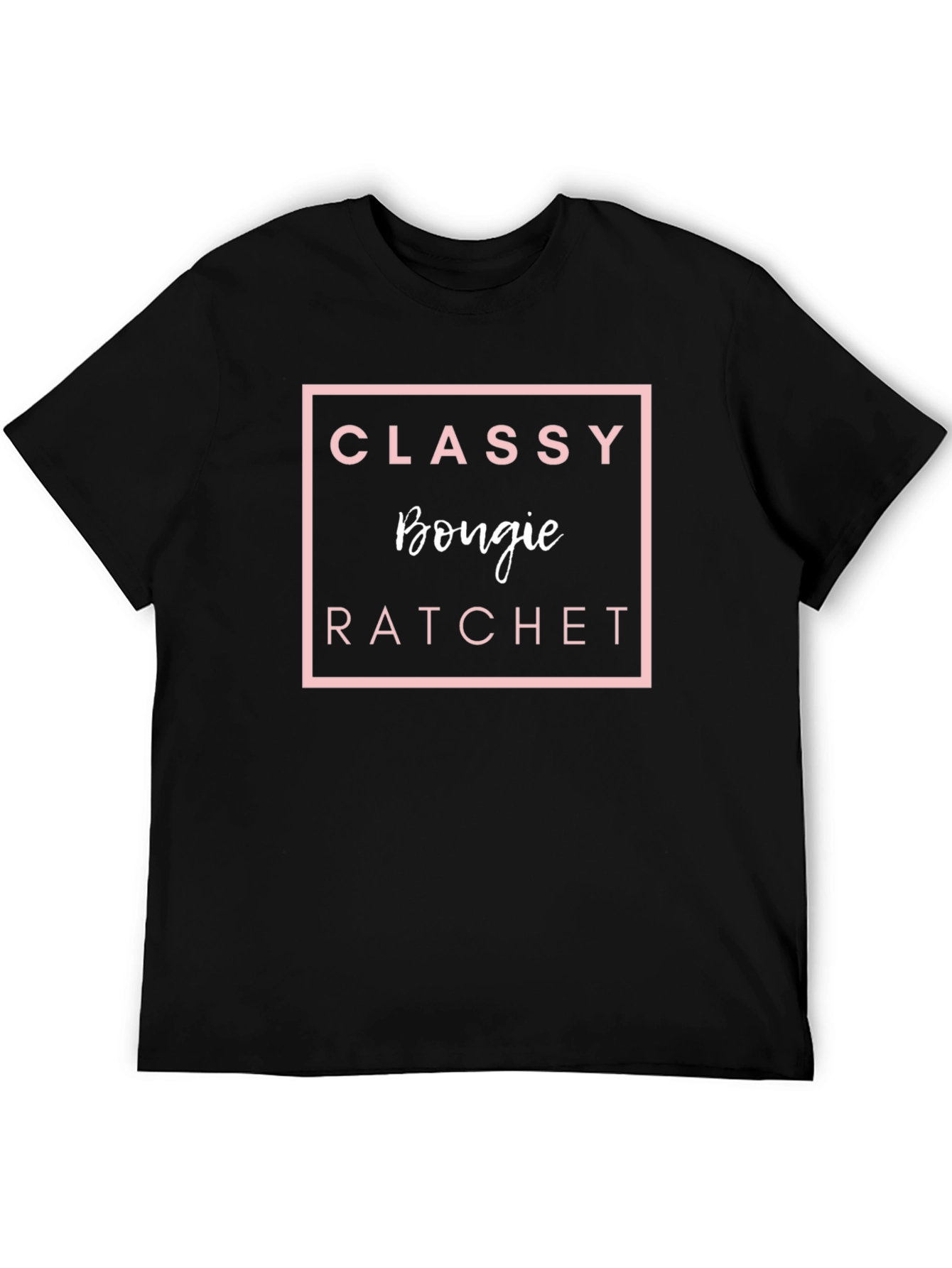 Black Classy Bougie Ratchet Graphic Tee - Stylish Comfort view 5