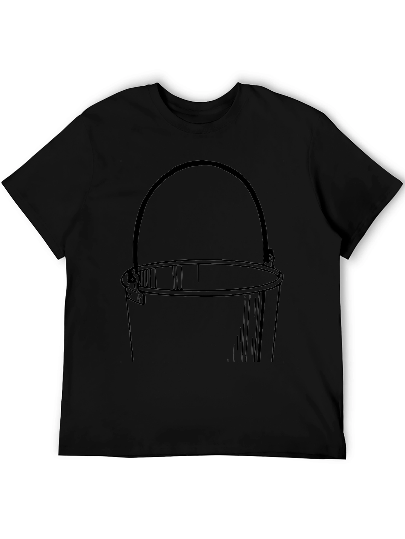 Black Bucket Graphic Tee - Black view 5