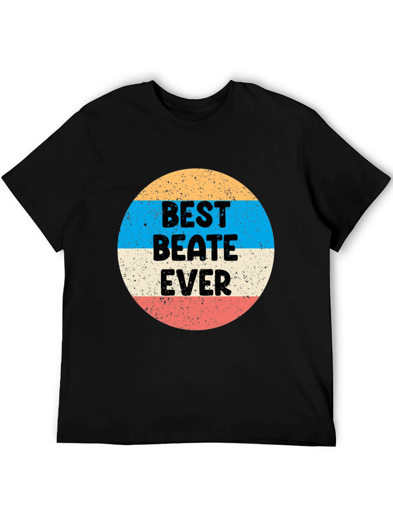 Black Best Beate Ever T-Shirt - Retro Style view 5