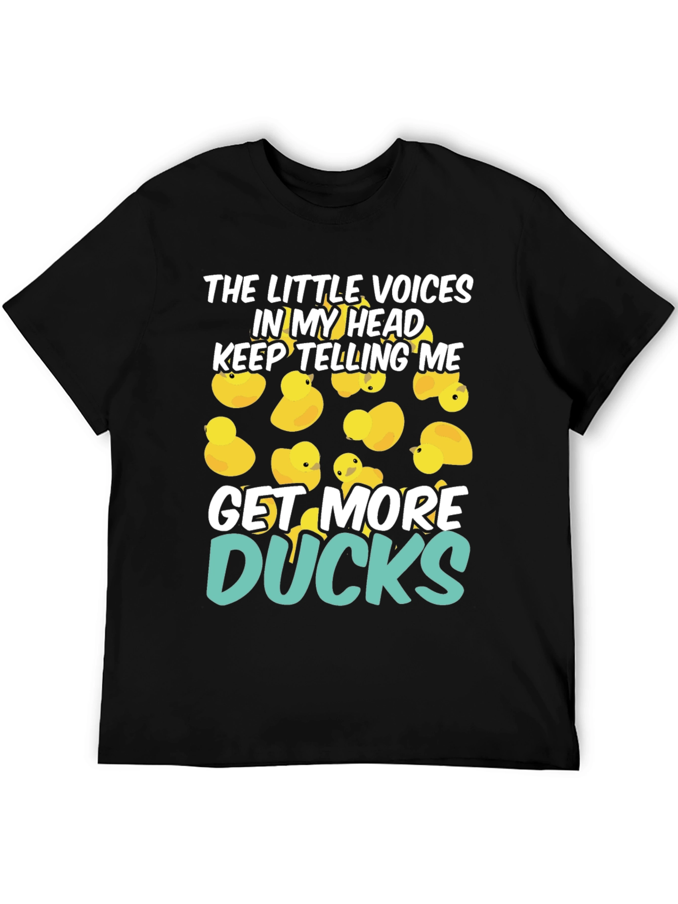 Black Get More Ducks T-Shirt view 5