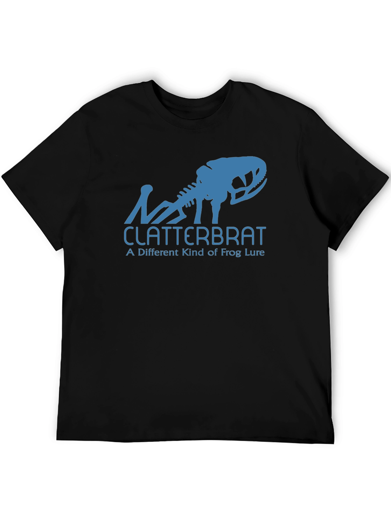Black Clatterbrat Frog Lure Graphic Tee view 5