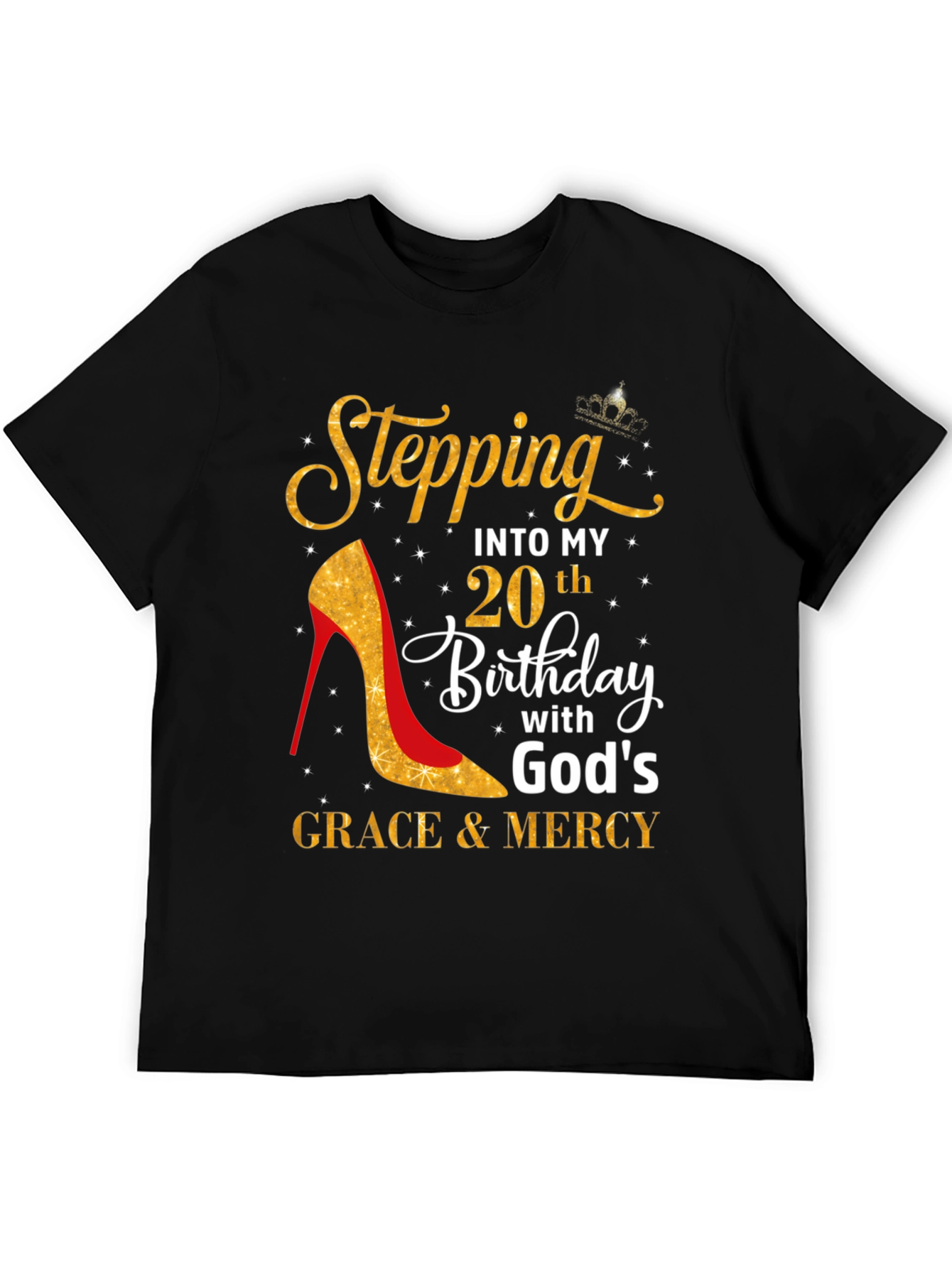 Stepping Into My 20th Birthday T-Shirt - 5