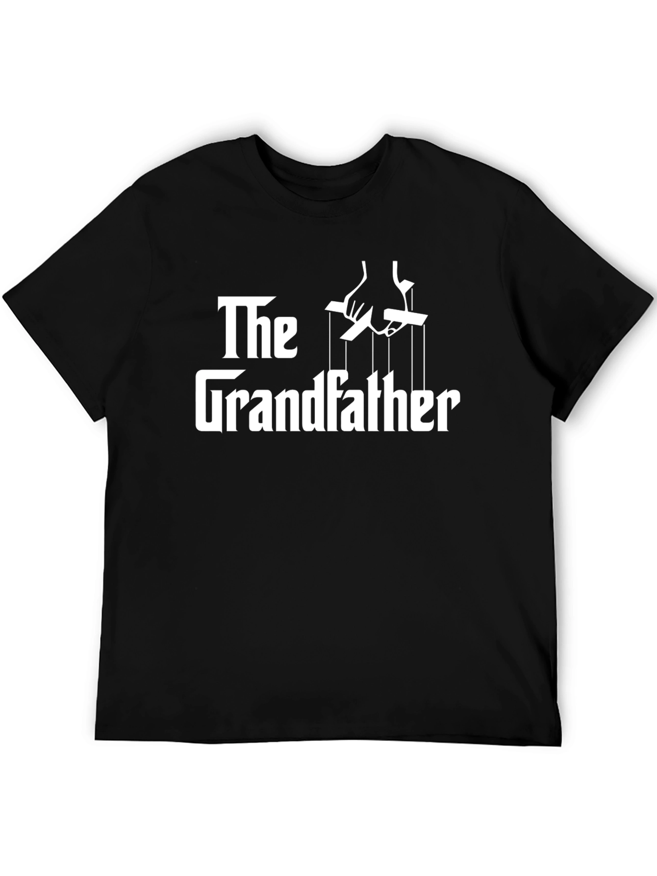 Black The Grandfather T-Shirt - Godfather Parody view 5