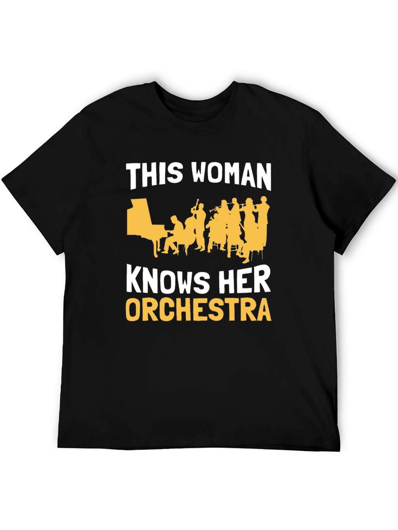 Black Orchestra Conductor T-Shirt view 5