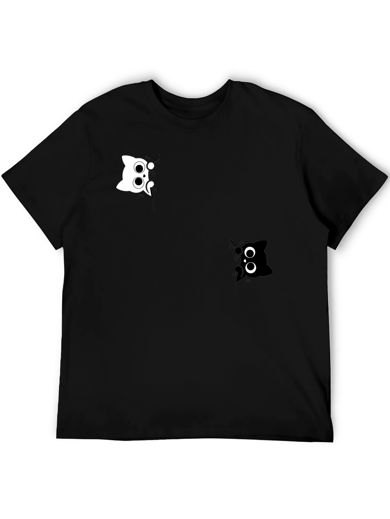 Black Black Cat Peekaboo Graphic Tee view 5