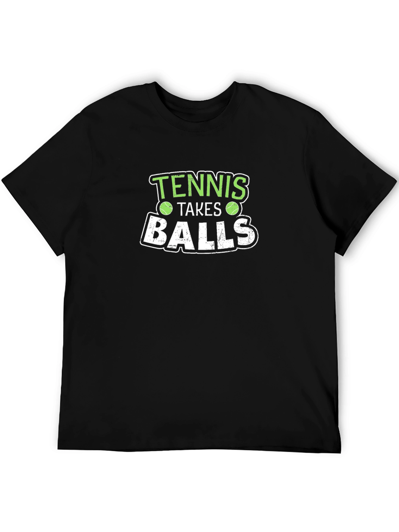 Tennis Takes Balls Graphic T-Shirt - 5