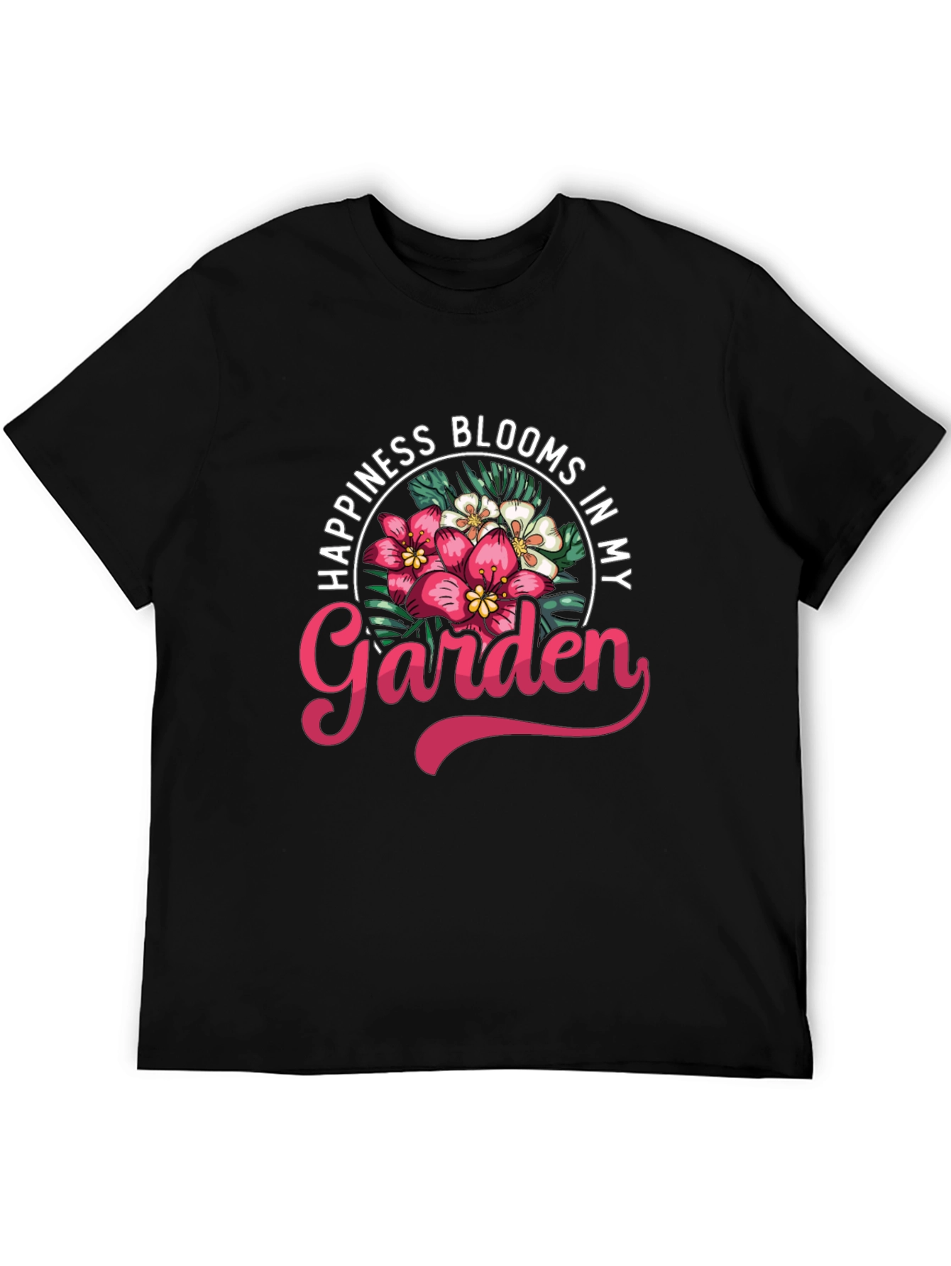 Happiness Blooms in my Garden T-Shirt - 5