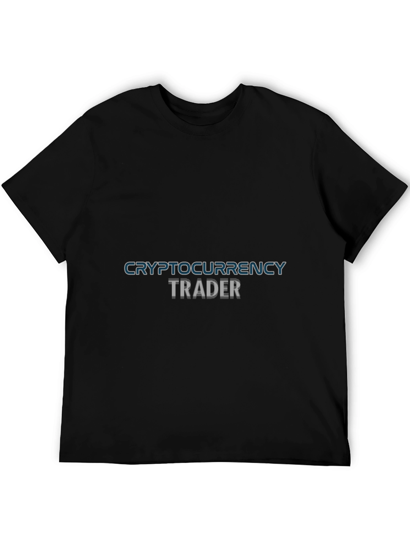 Black Cryptocurrency Trader T-Shirt - Black view 5