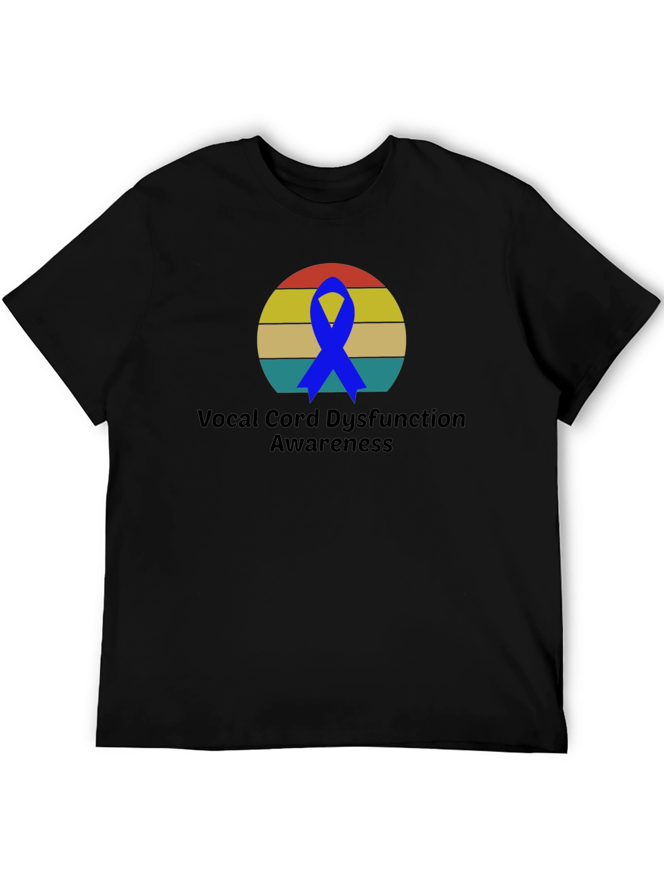 Vocal Cord Dysfunction Awareness Ribbon T-Shirt - 5