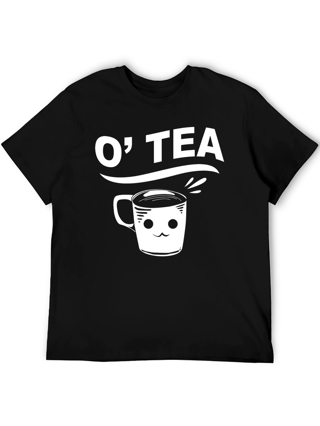 Black O' Tea Funny Graphic Tee view 5