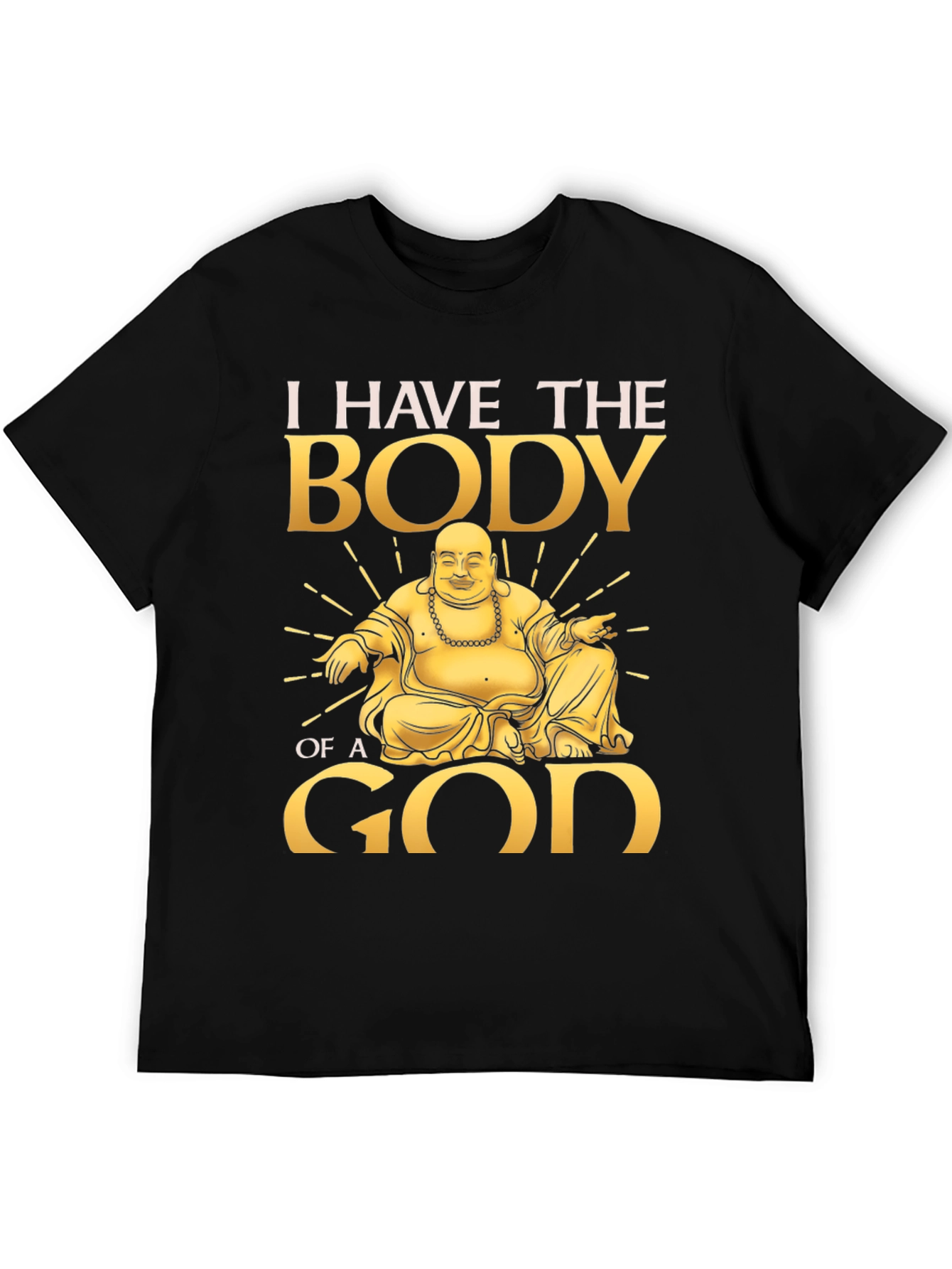 Body of a God Buddha Graphic T-Shirt - 5