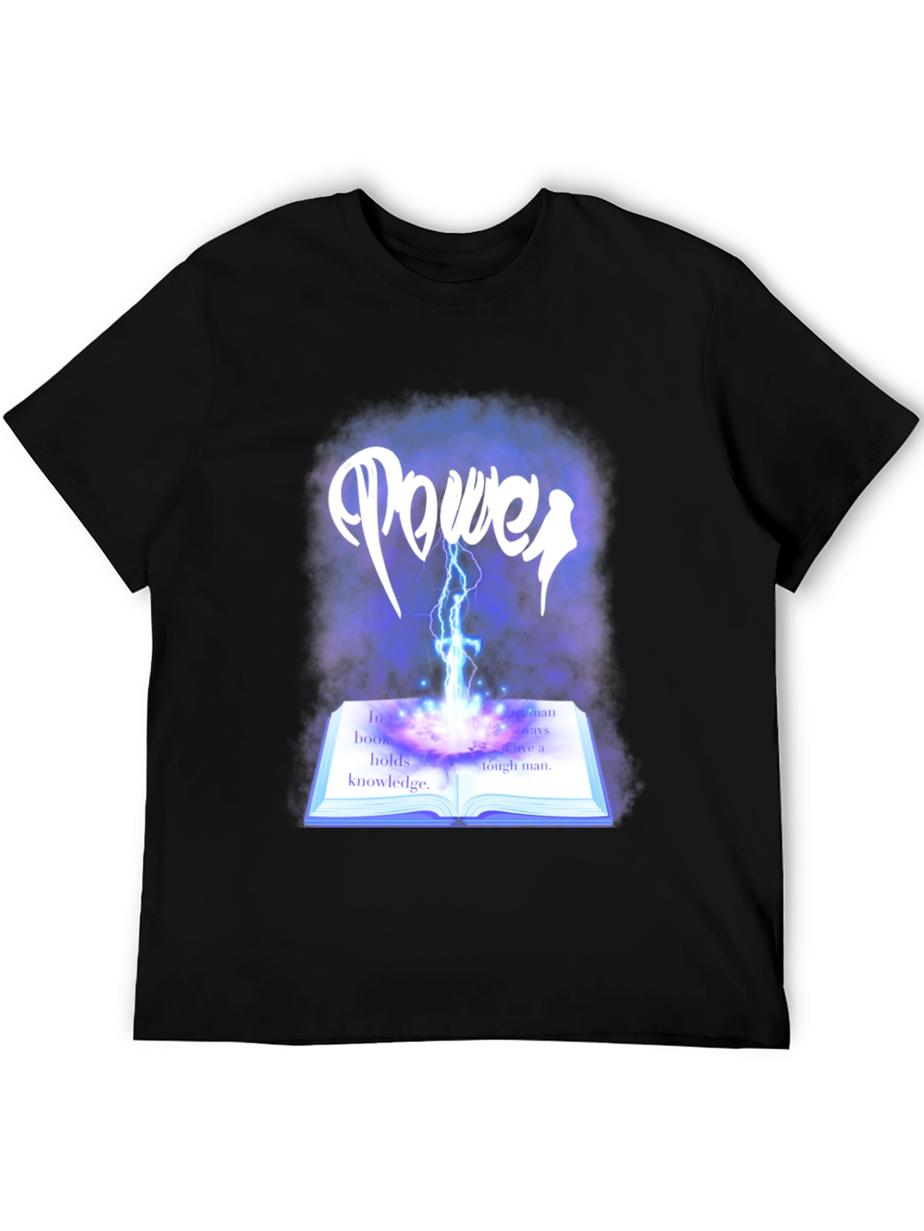 Black Power Knowledge Graphic Novelty T-Shirt view 5