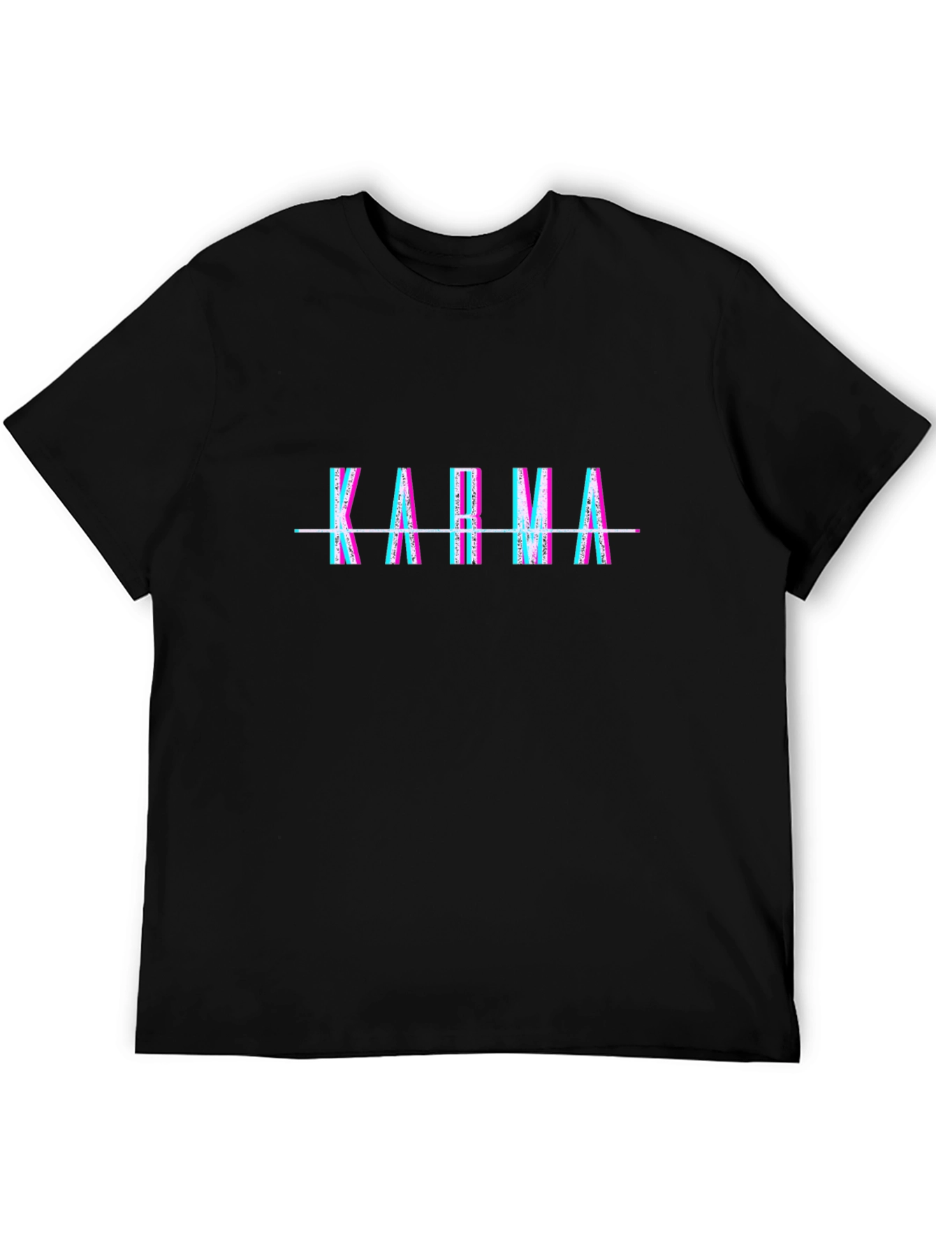 Karma Glitch T-Shirt - Stylish Graphic Tee - 5