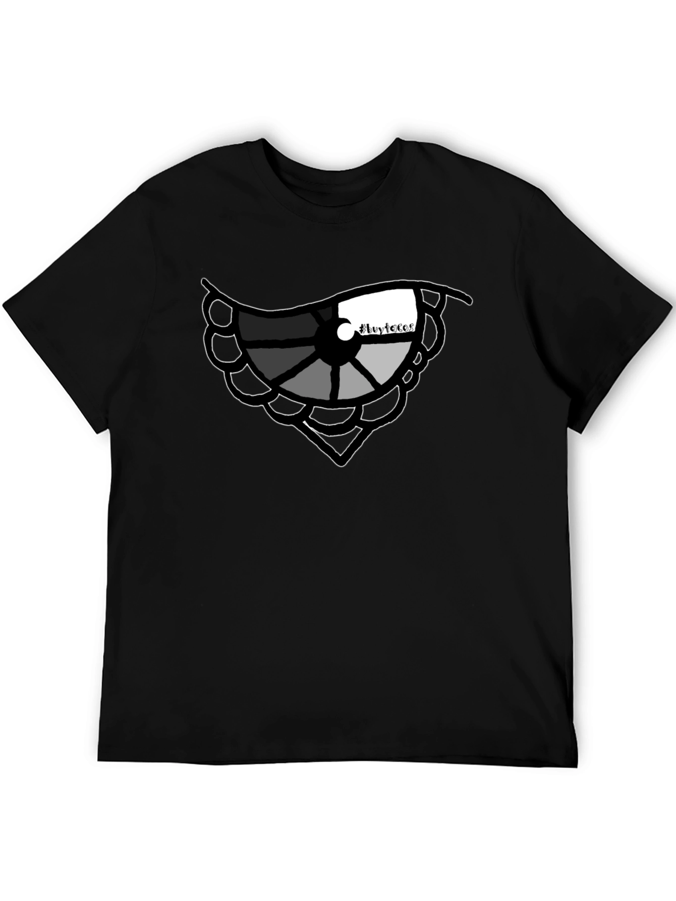 Black Eye See You Graphic T-Shirt - Black view 5