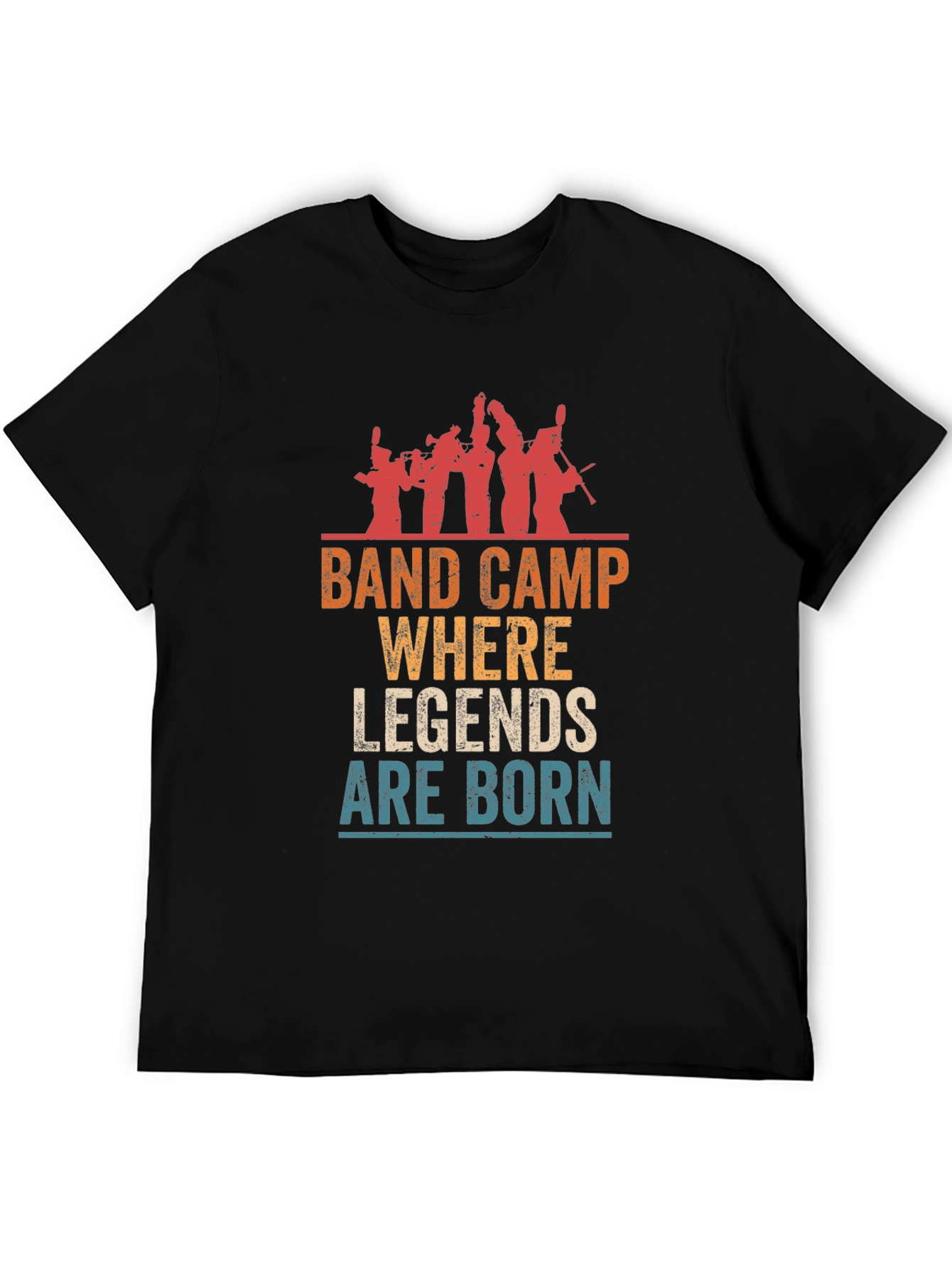 Black Band Camp Legends T-Shirt - Music Tee view 5