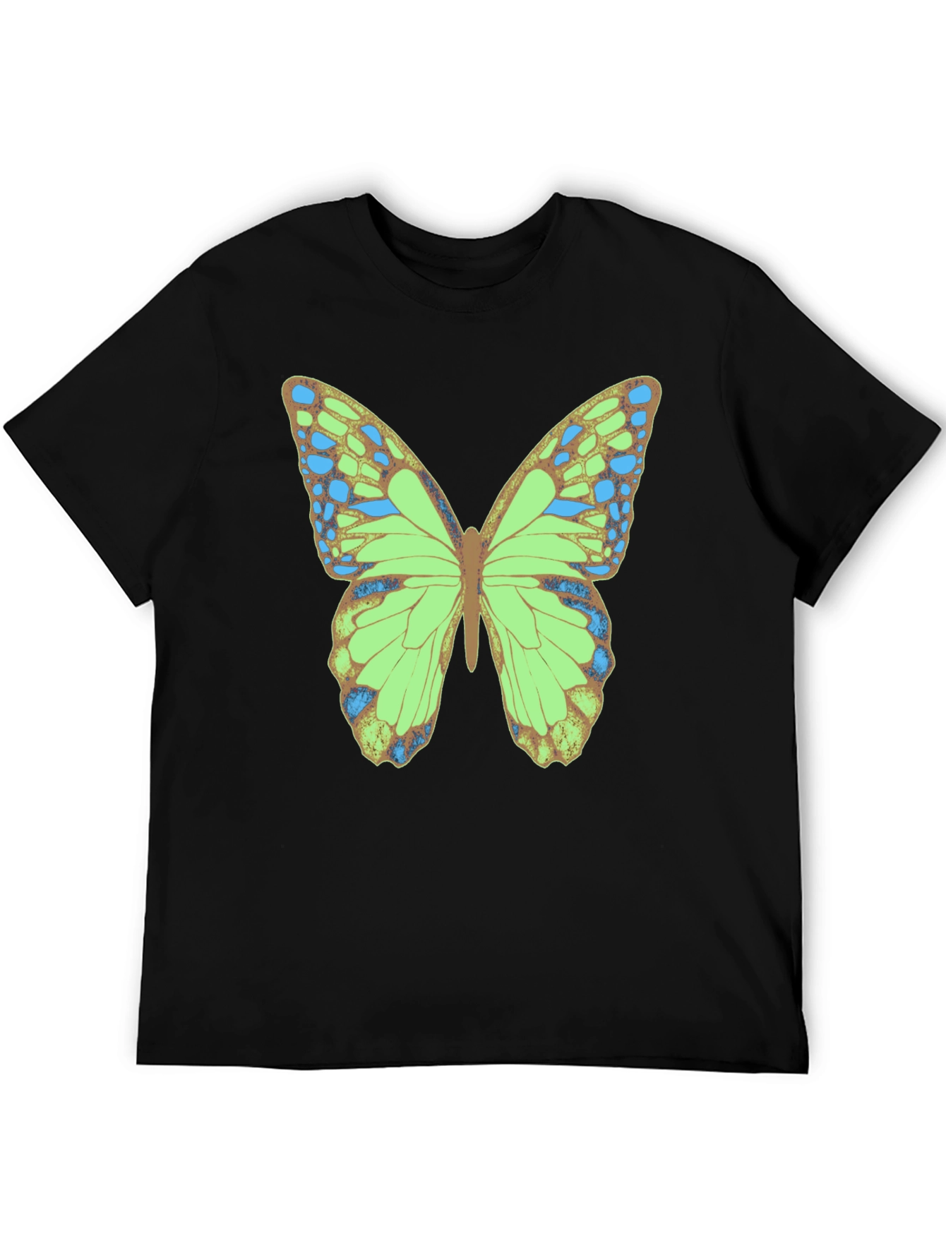 Black Butterfly Graphic T-Shirt - Nature Inspired Tee view 5