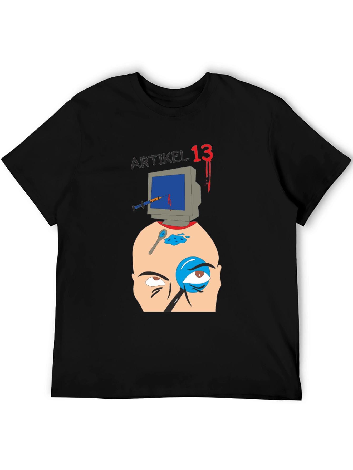 Black Artikel 13 Graphic T-Shirt view 5