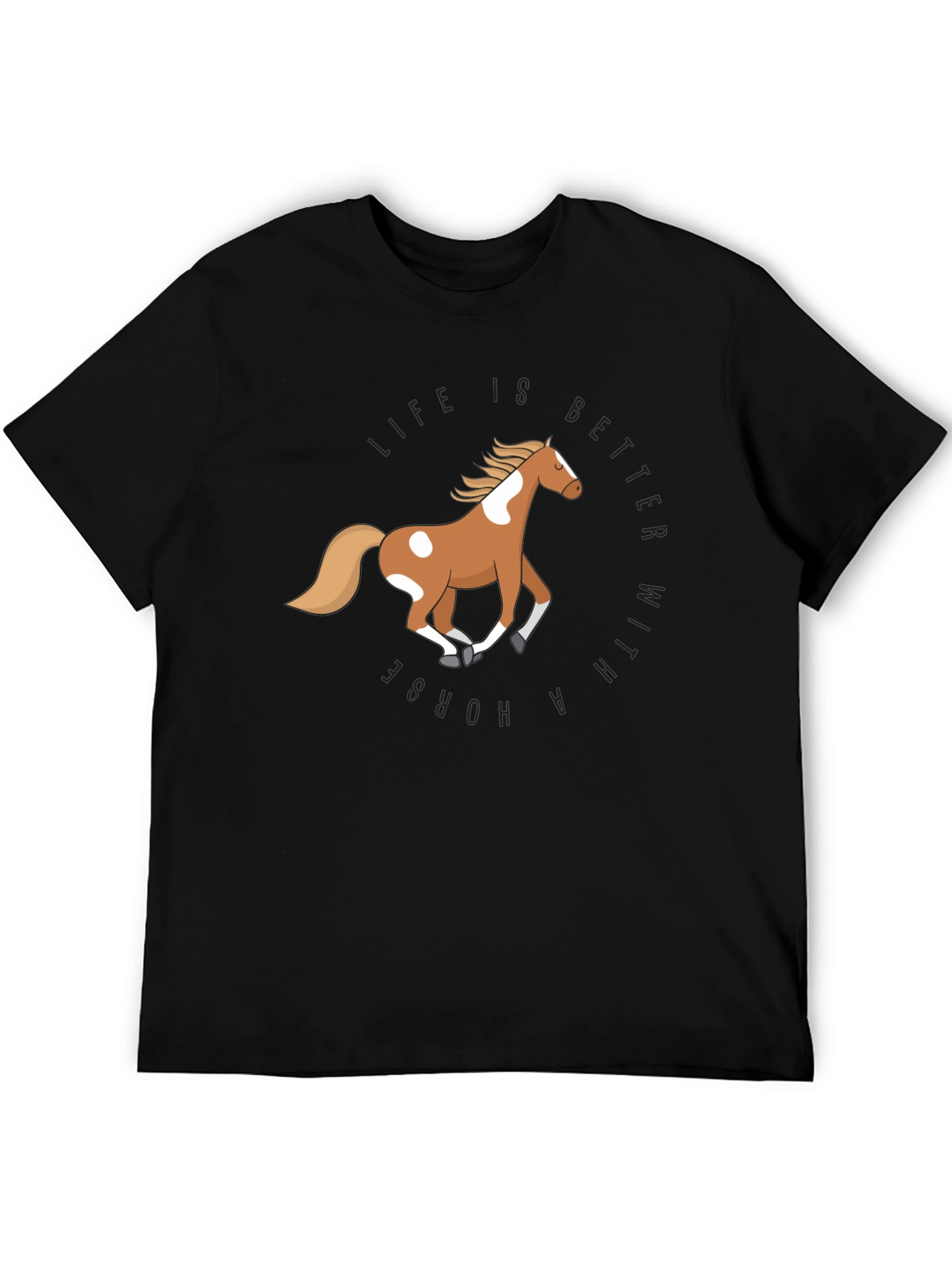 Black Life is Better with a Horse T-Shirt view 5