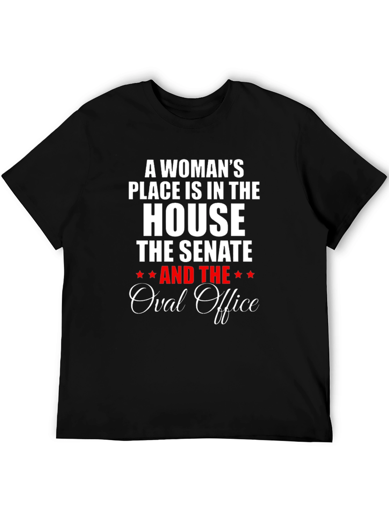 Black Empowered Woman T-Shirt - House, Senate, Oval Office view 5