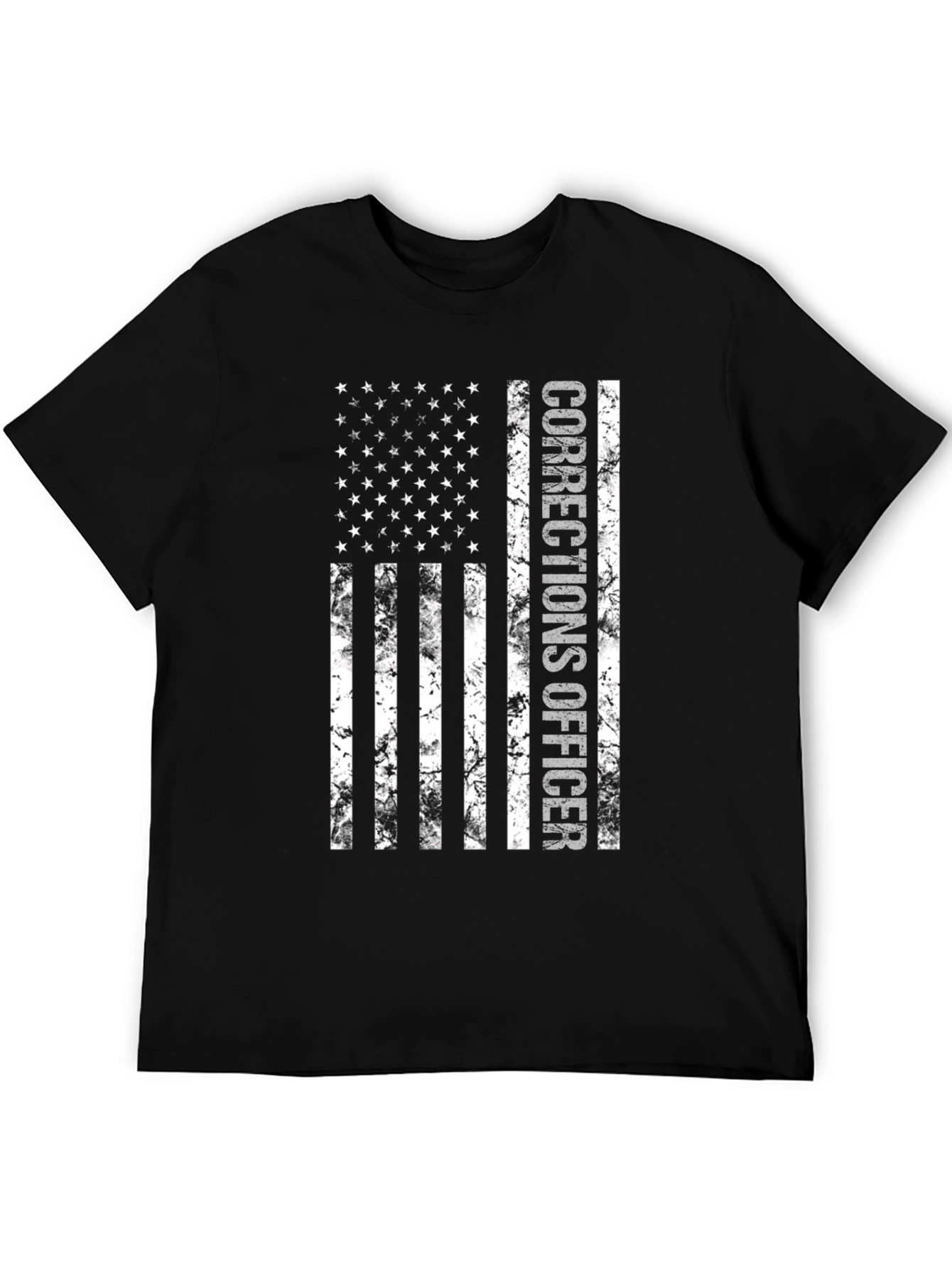Corrections Officer American Flag T-Shirt - 5
