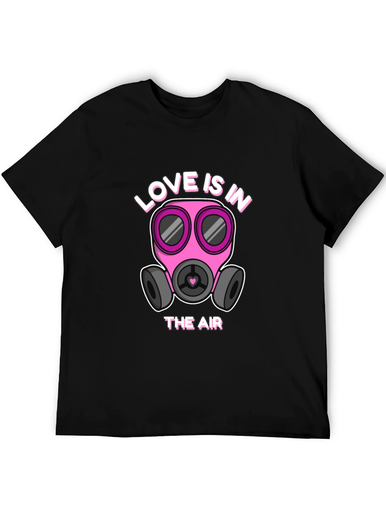 Black Love is in the Air Graphic T-Shirt view 5