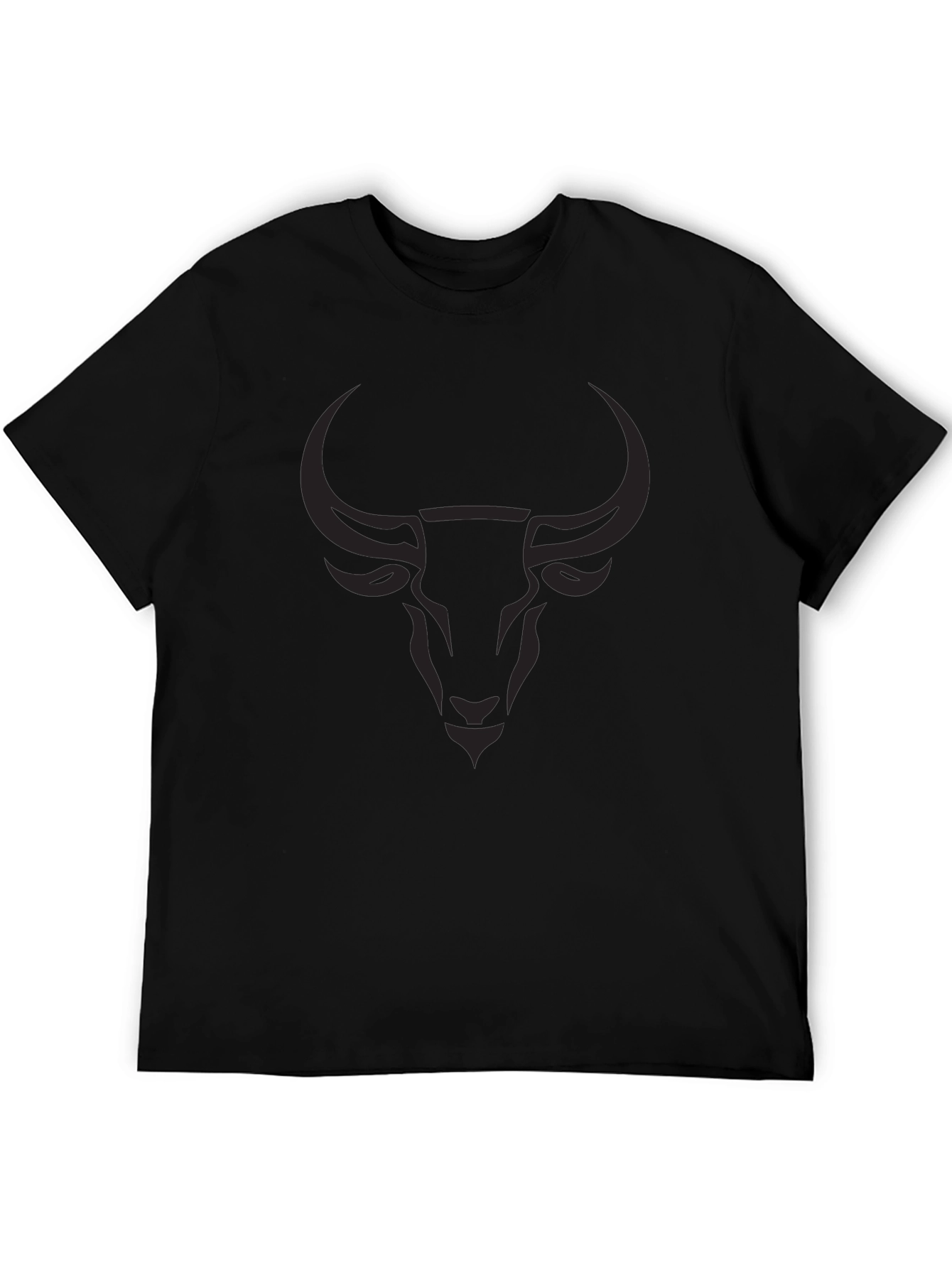 Black Black Bull Graphic Tee - Mens Soft Cotton T-Shirt view 5