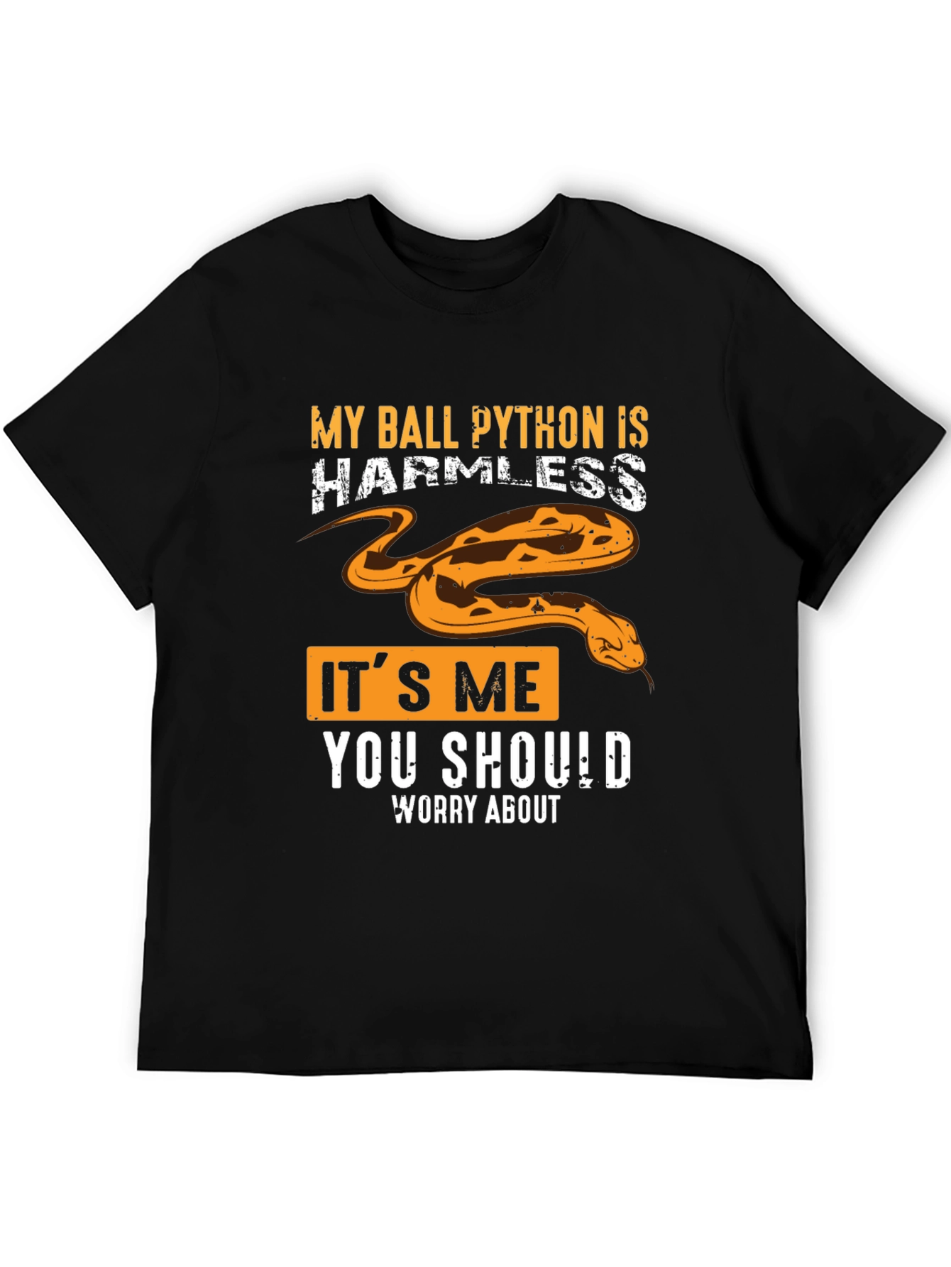 My Ball Python Is Harmless Graphic Tee - 5