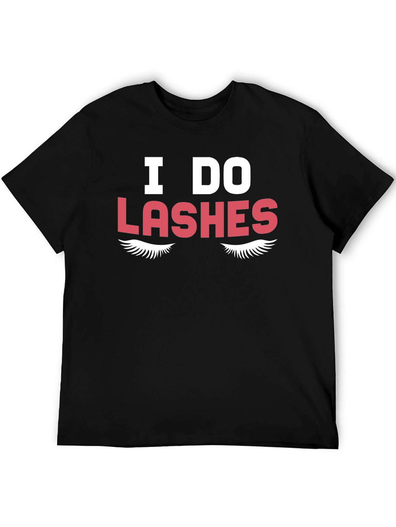 Black I Do Lashes Graphic Tee - Unisex view 5