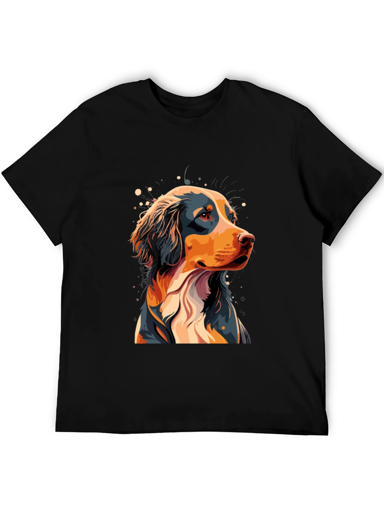 Black Dog Graphic Tee - Black T-Shirt view 5