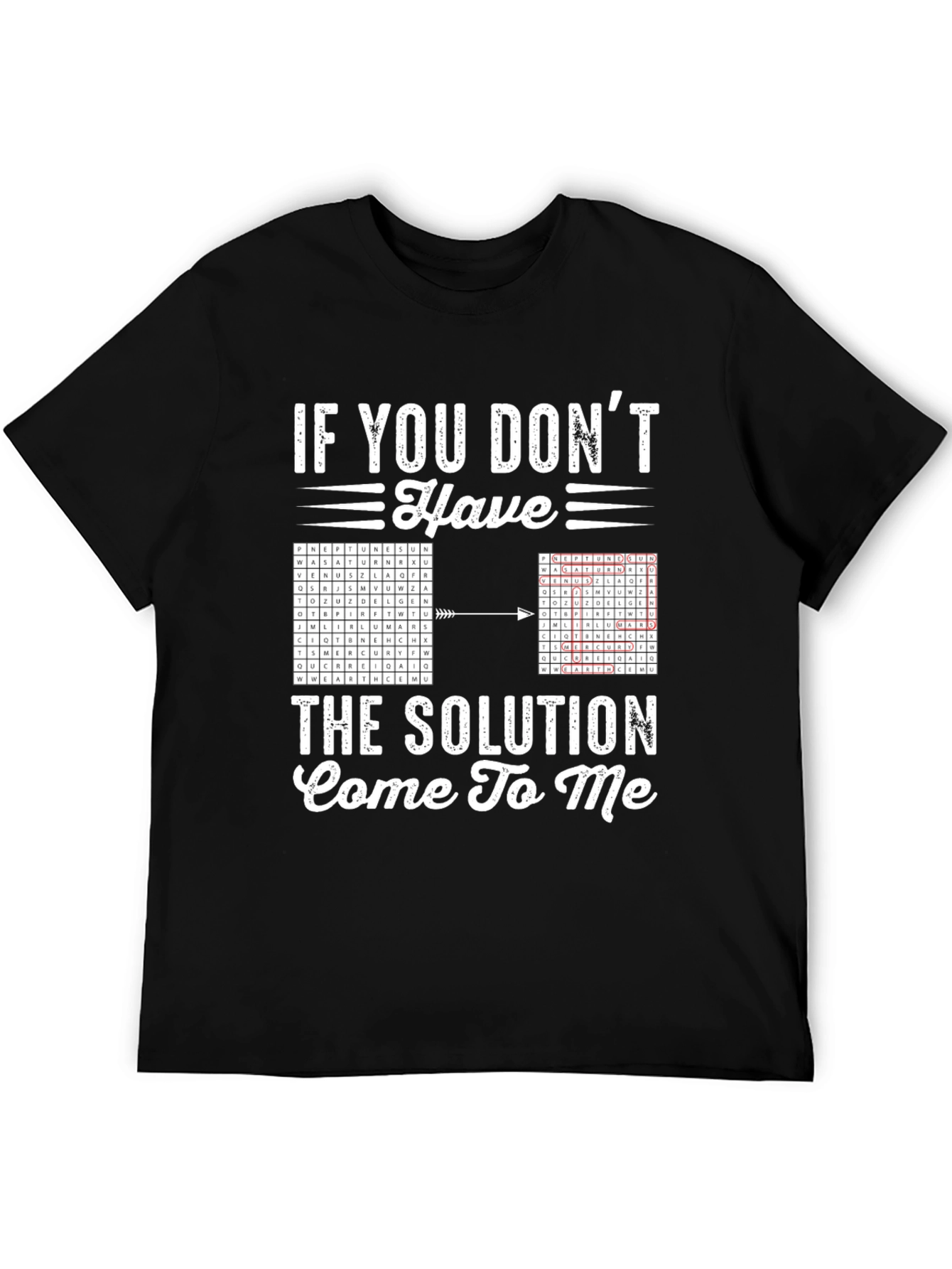 Solve It! Solution Seeker Graphic Tee - 5